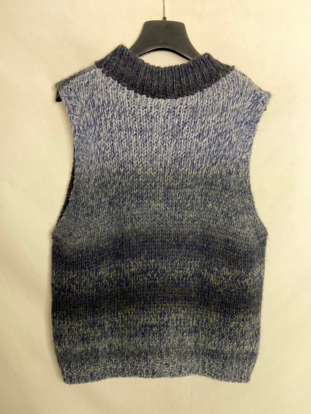 PINPON LILI. Chaleco punto gris TU(m)