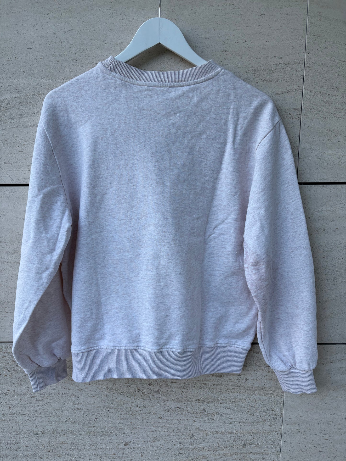 LOUISE MISHA. Sudadera beige bordados