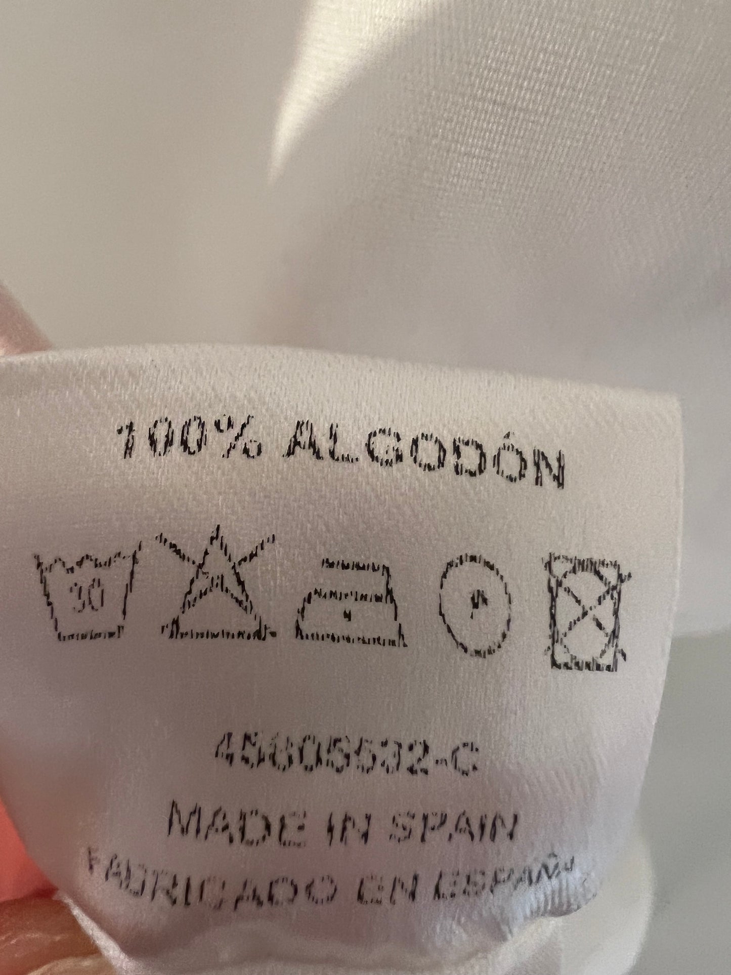 CALATEA. Vestido midi blanco bordados. T M