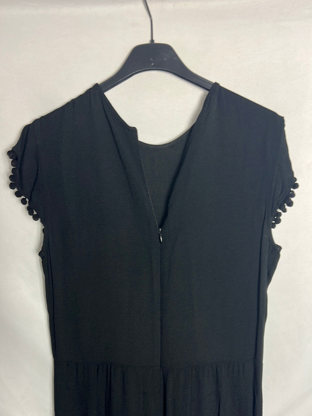 ZARA. Mono culotte fluido borlas. T S