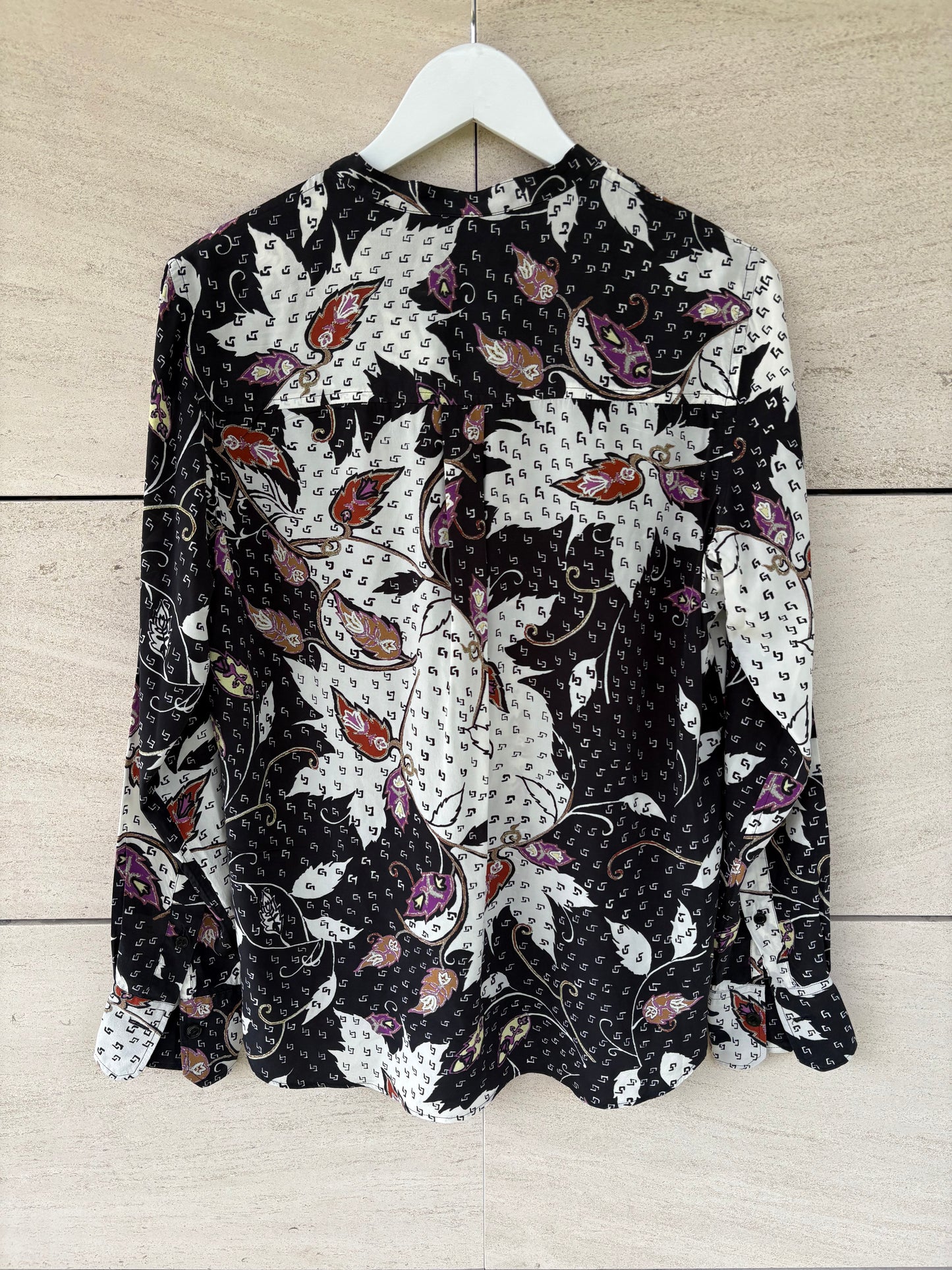 ISABEL MARANT. Blusa estampada seda