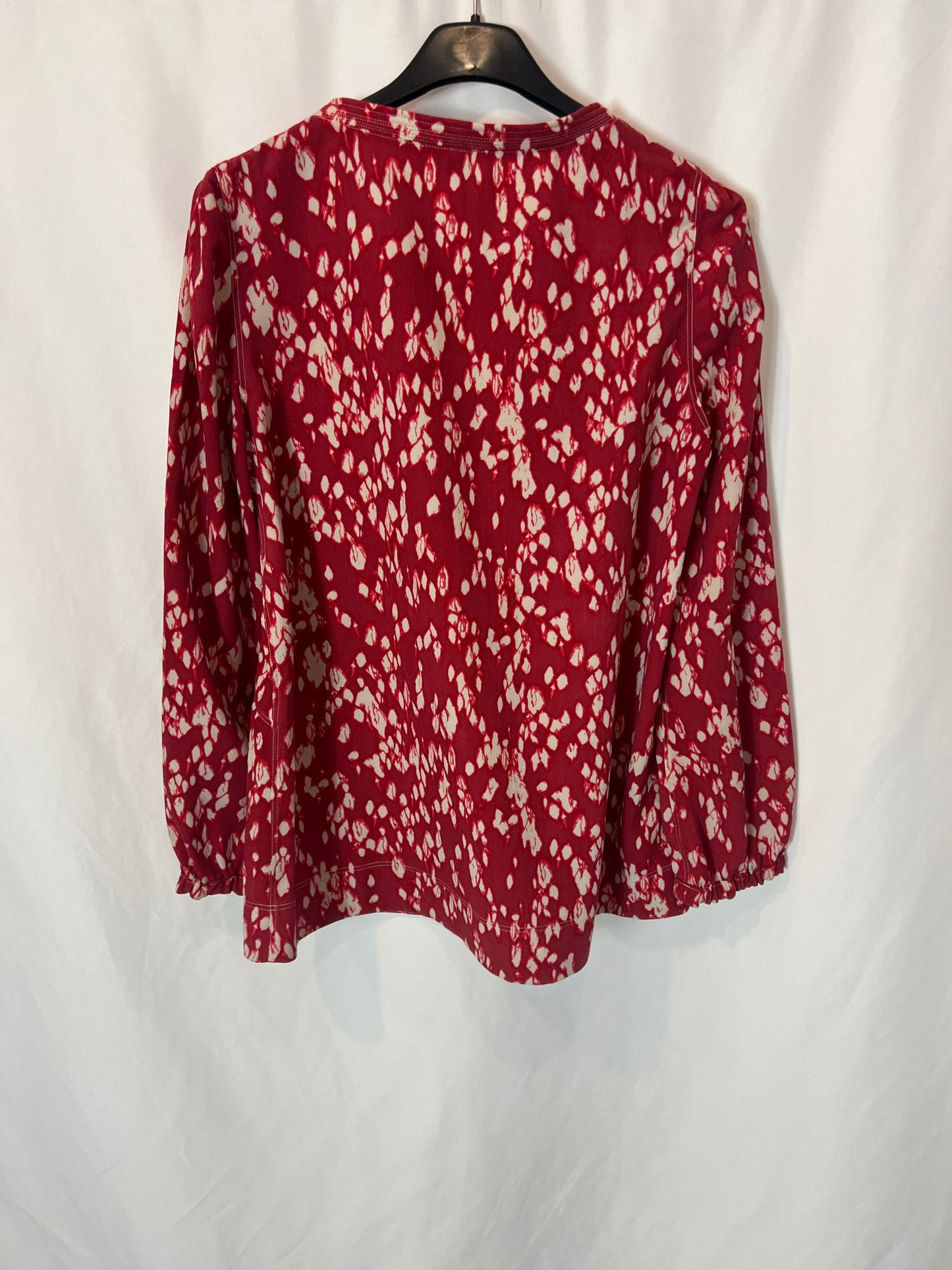 IRO. Red printed blouse T.0 (xs)