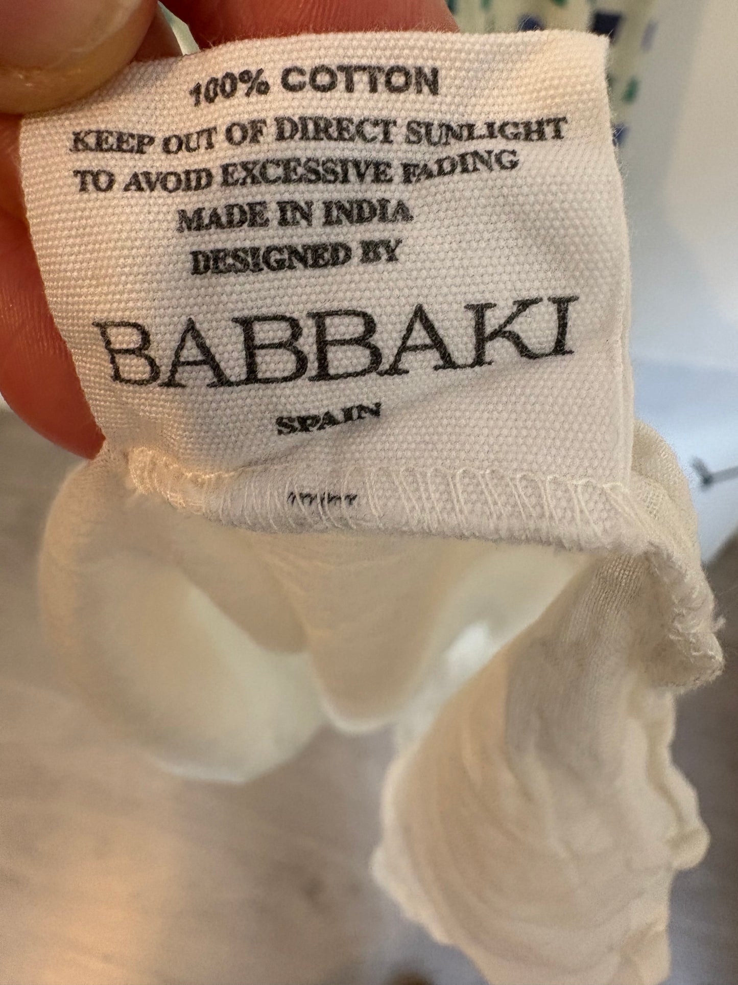 BABBAKI. Vestido midi estampado aberturas