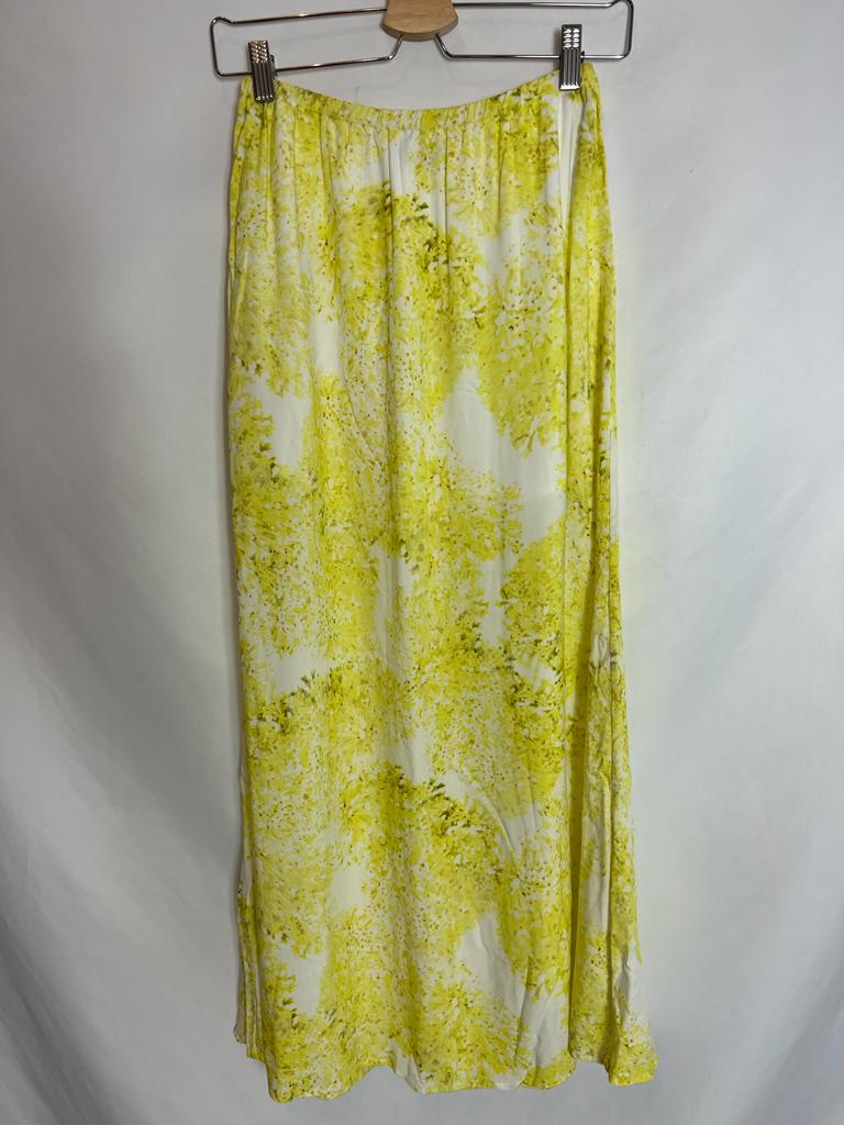 COMPTOIR DES COTONNIERS. Flowing midi skirt with prints. T.S.