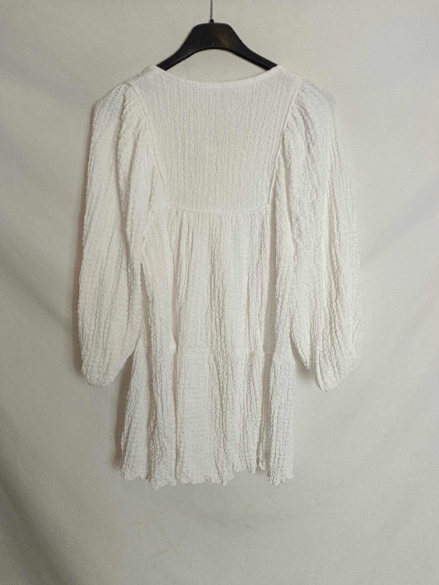 PULL&BEAR. White textured Ts top