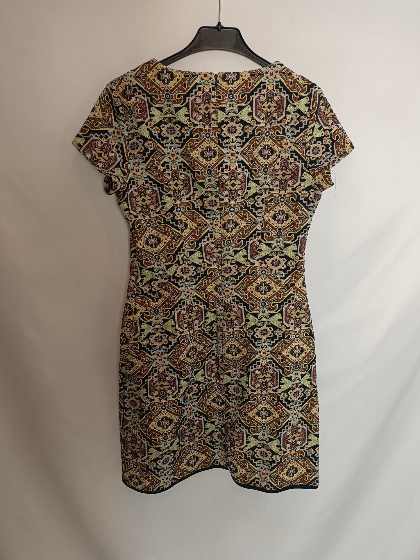 ZARA. Vestido cortos textura T.m