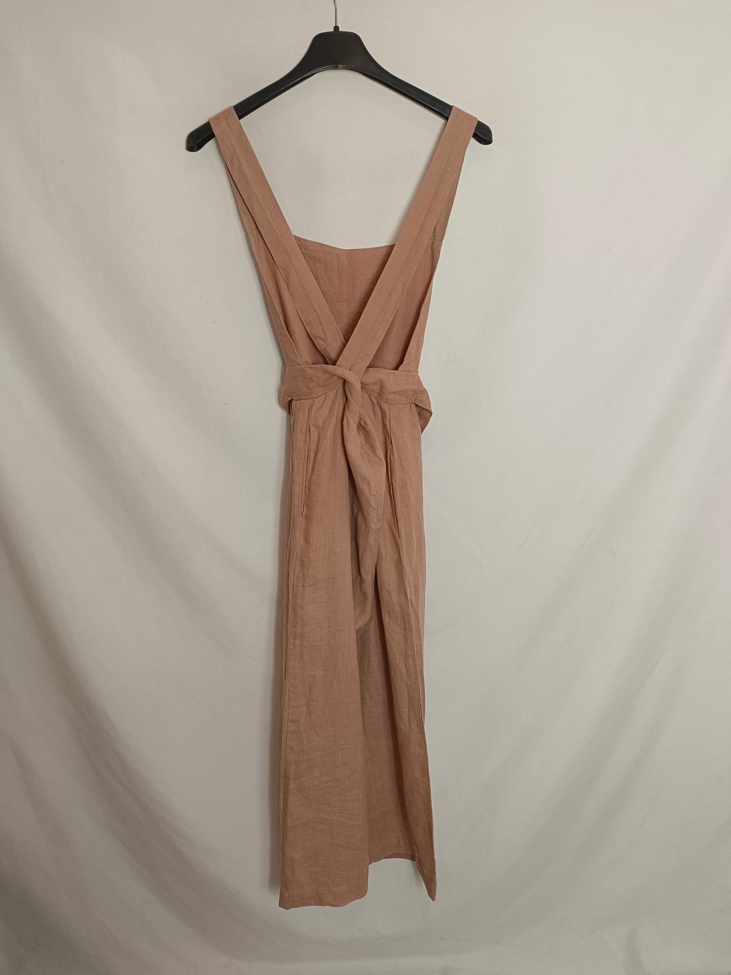 POSSE. Pink linen jumpsuit T.xs (tara)