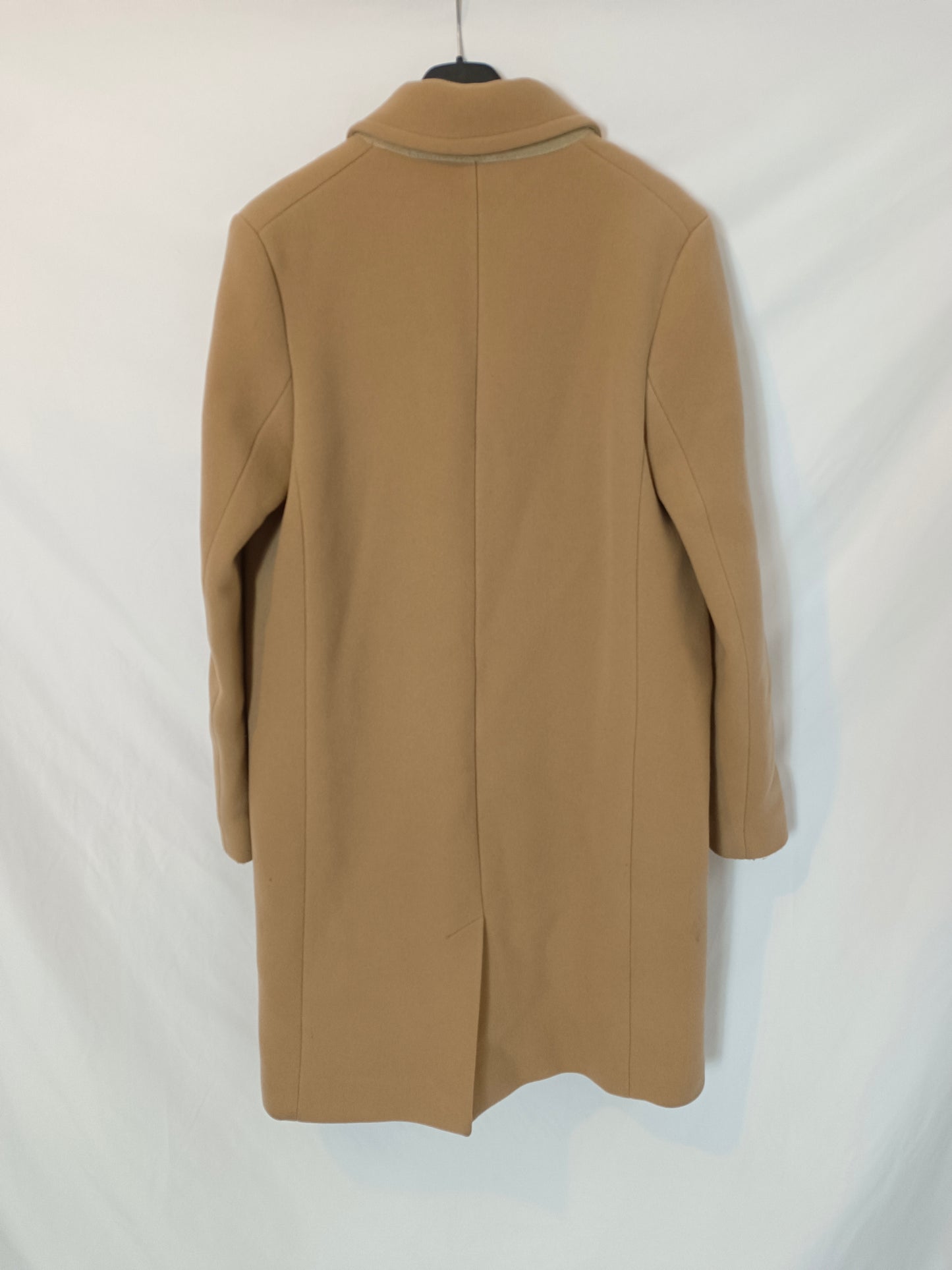 COMPTOIR DES COTONNIERS. Abrigo paño camel T.m