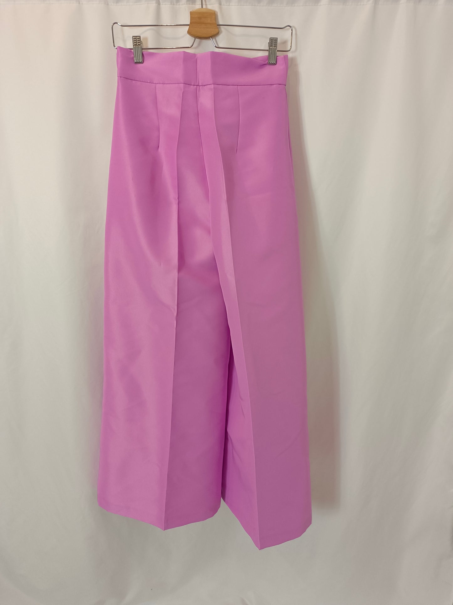 CAYETANA BY CONDES. Pantalón rosa ancho T.s