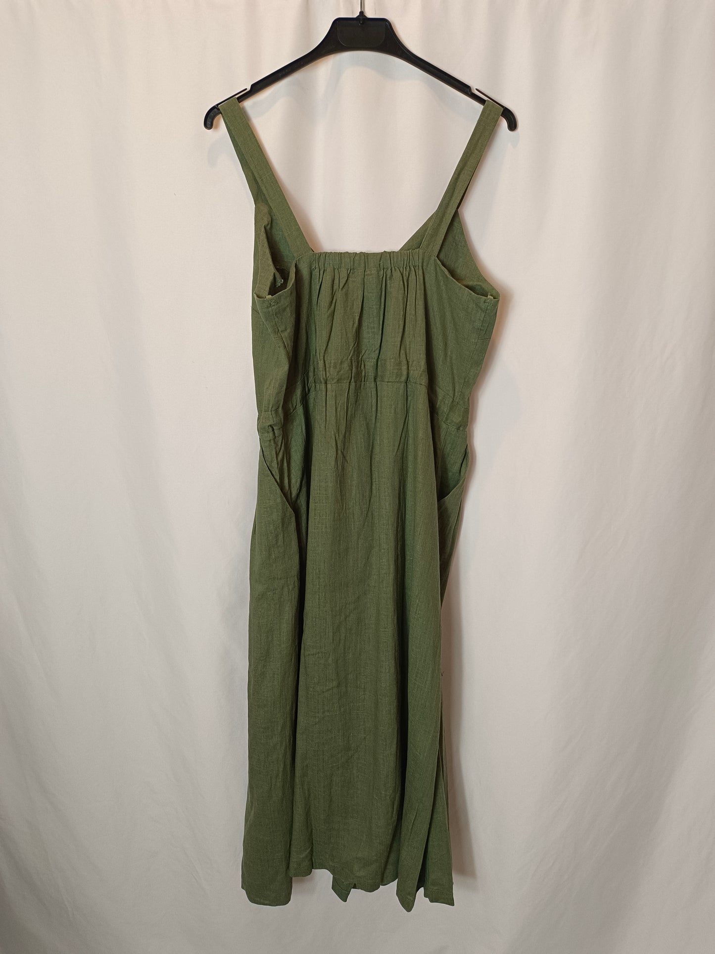 TOWERS BY ANDREA. Vestido midi verde T.m