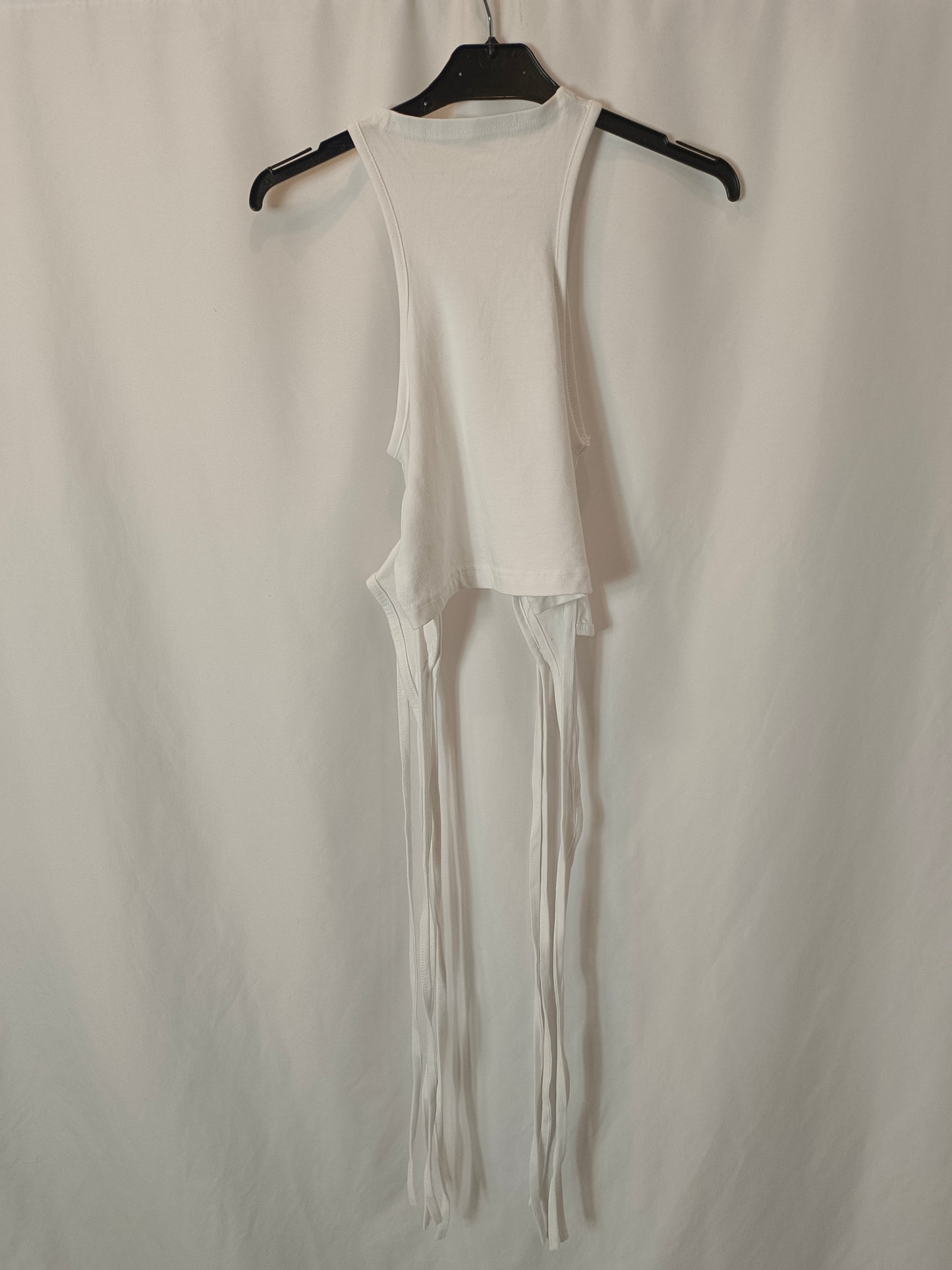 OTRAS. Camiseta blanca tiras T.xs