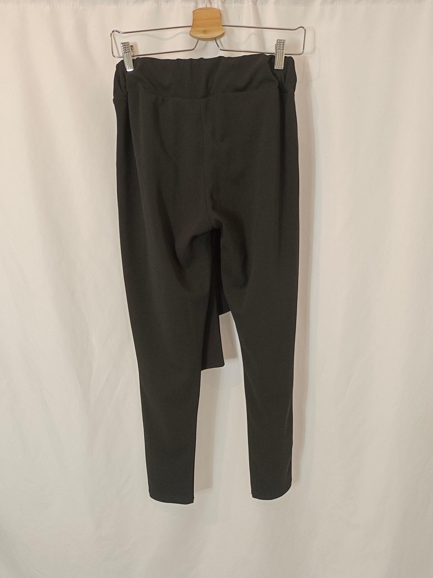 VALENTINA. Flowy black trousers Tm