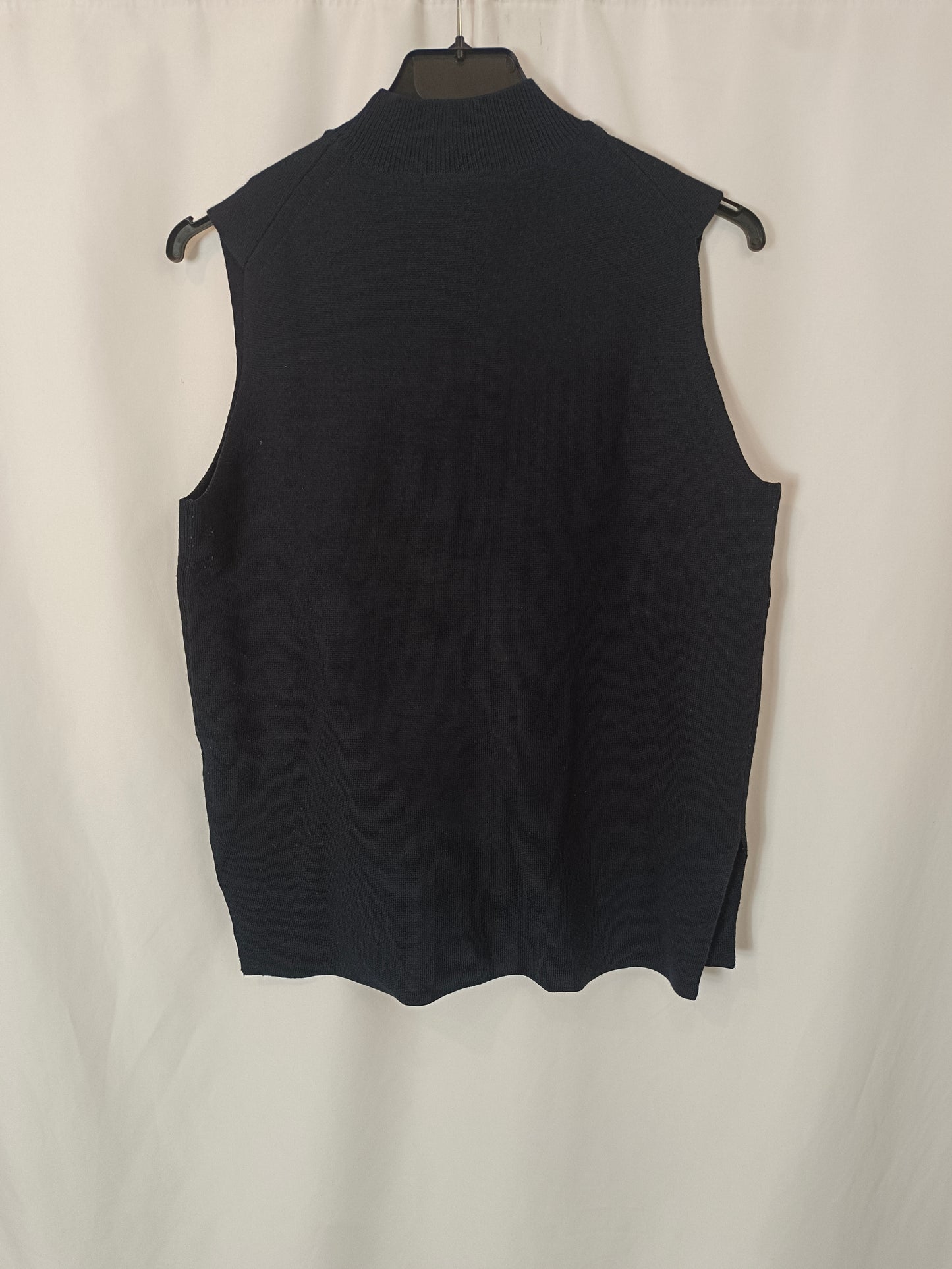 UNIQLO. Blue Prekins Tl Neck Top