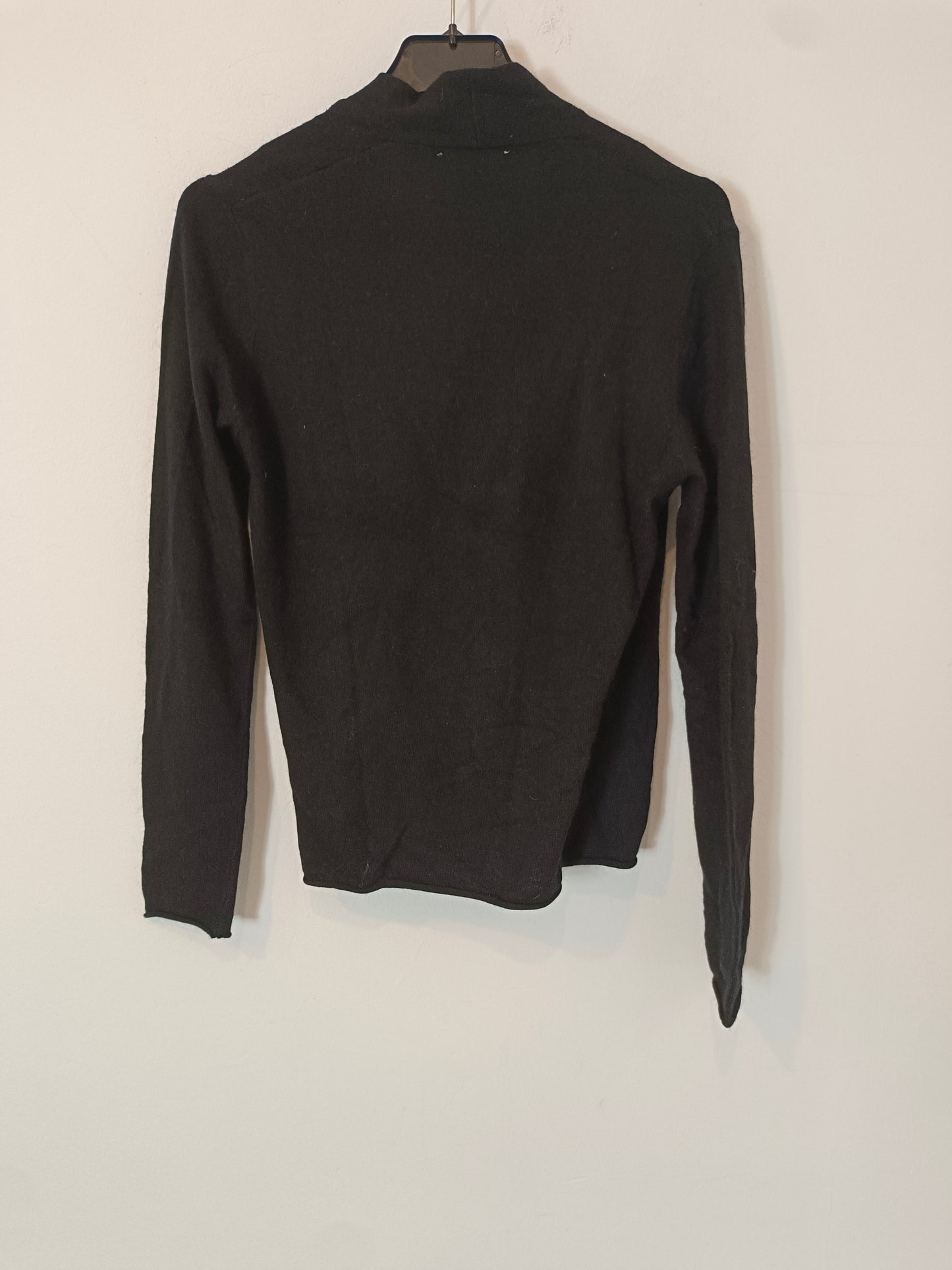 ARTLOVE. Jersey negro cruzado T.xs