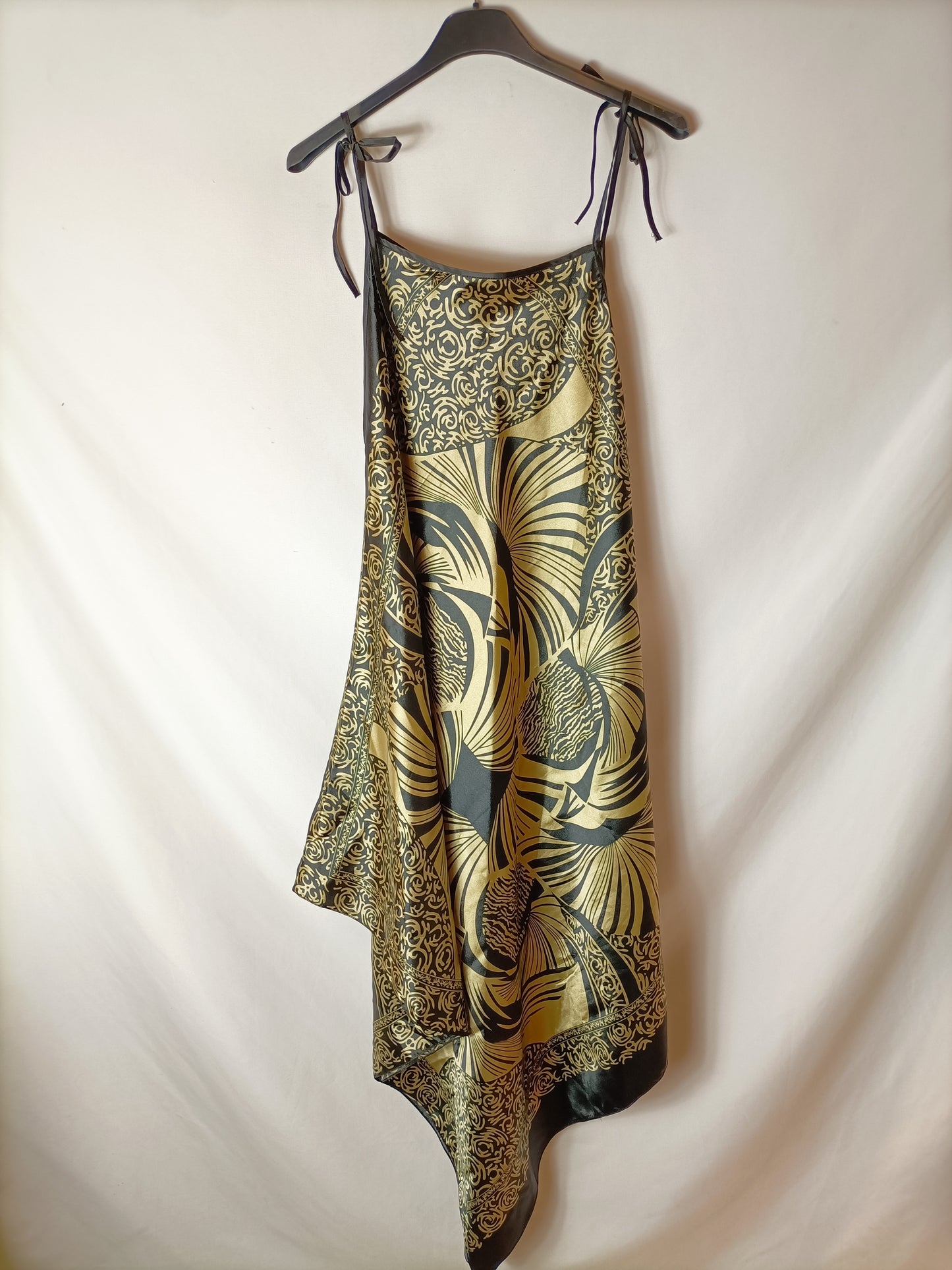 OTRAS. Vestido efecto pañuelo T.u(s/m)