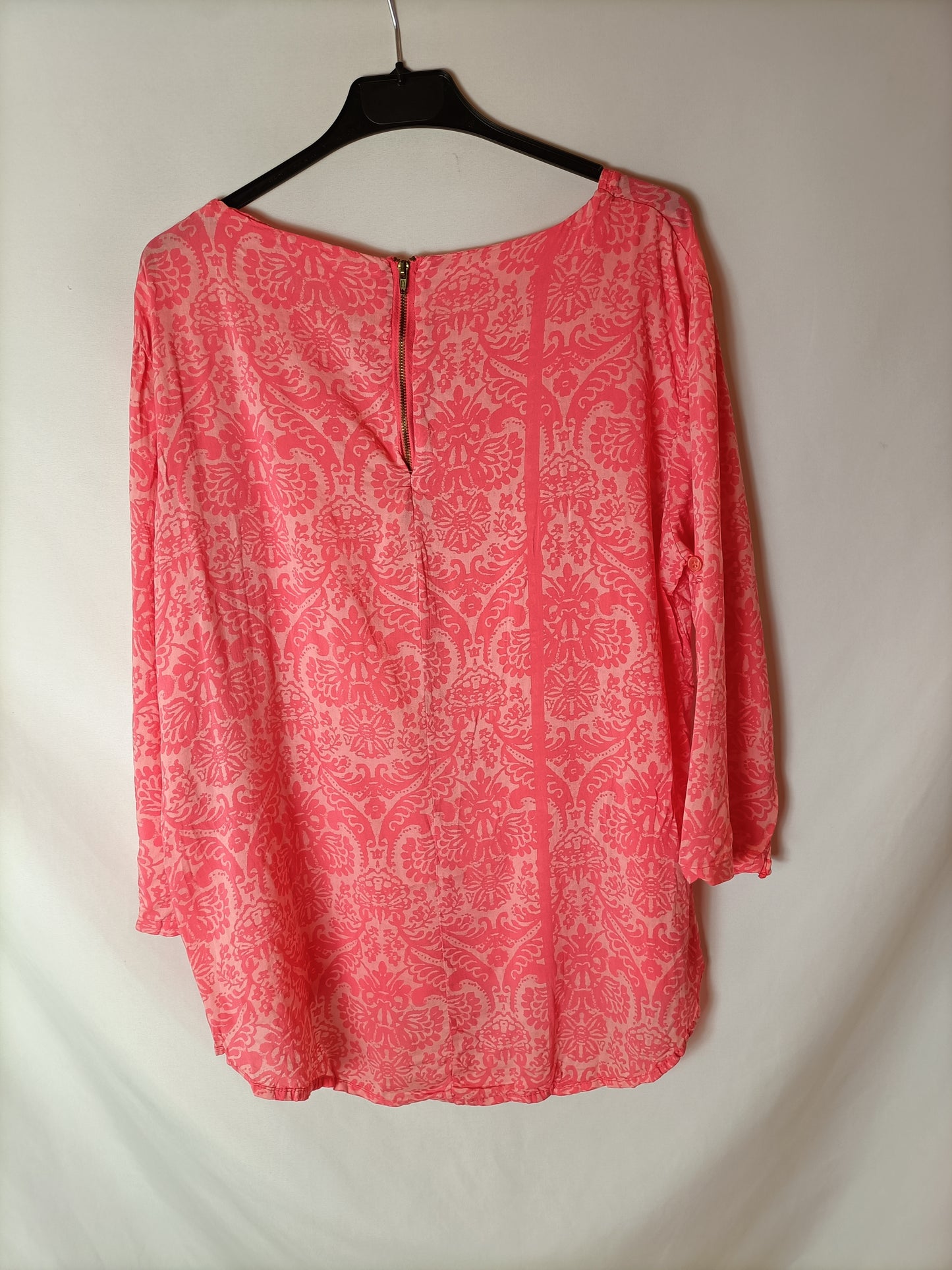 OTRAS. blusa rosa flores TU(S)