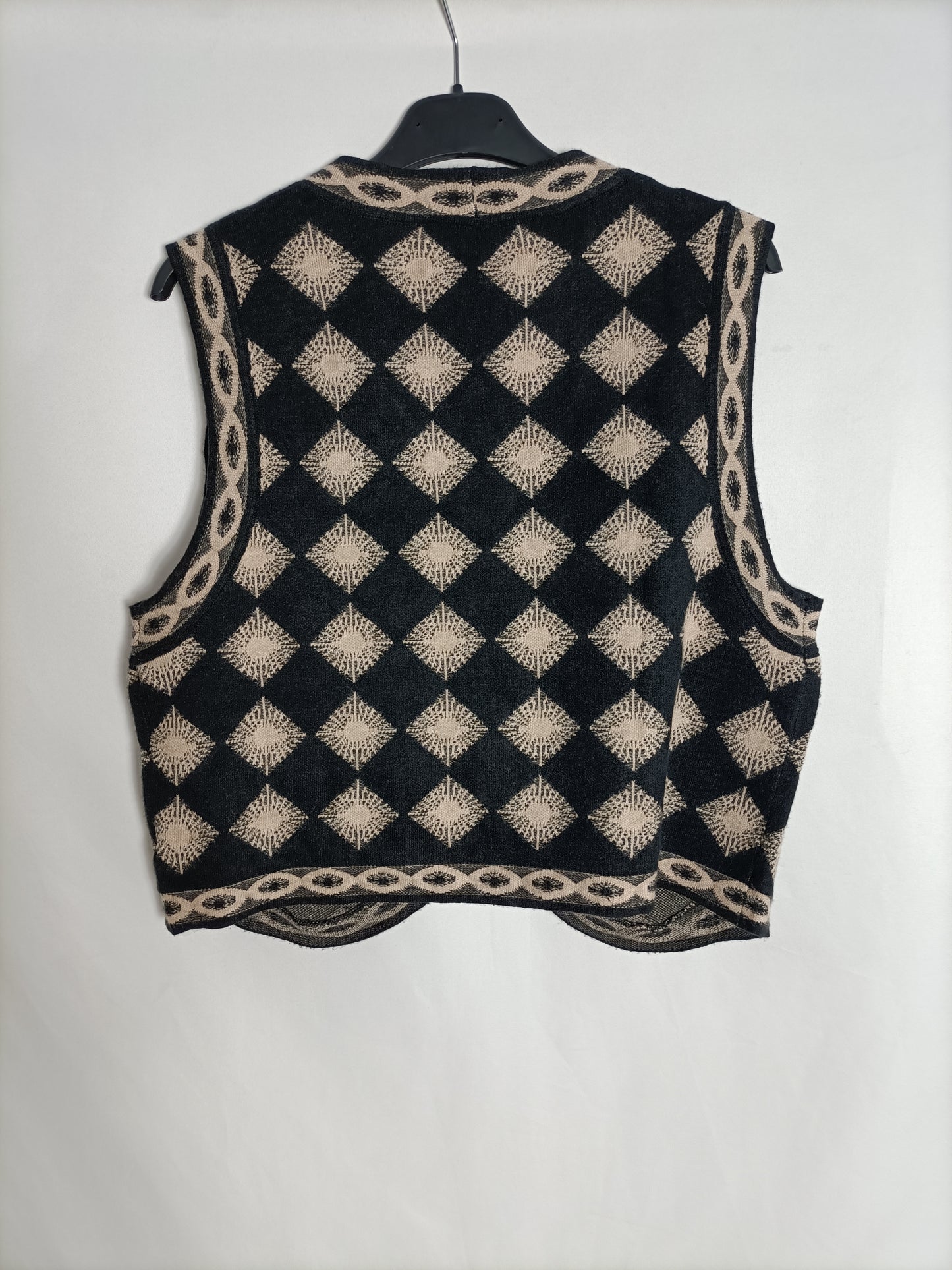 OTRAS. Chaleco punto rombos T.u(s)