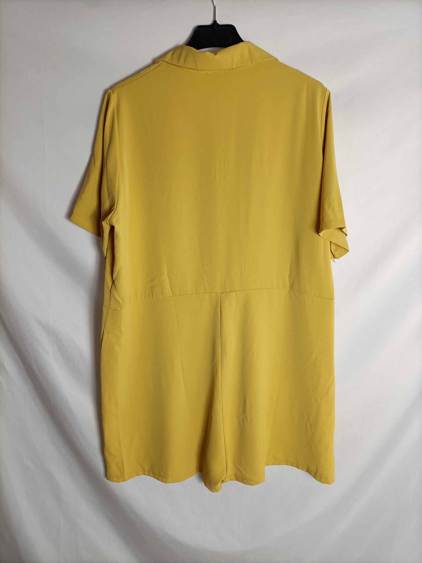 VALENTINA. Yellow shirt jumpsuit TL