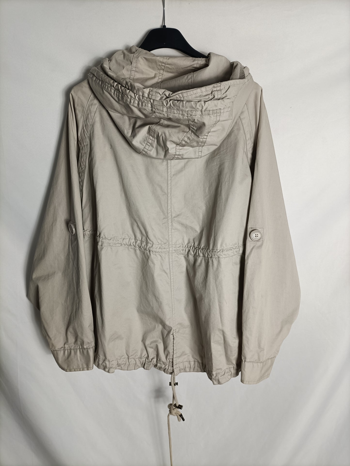 SILVIAN HEACH. Wide beige parka T.xs (tara)