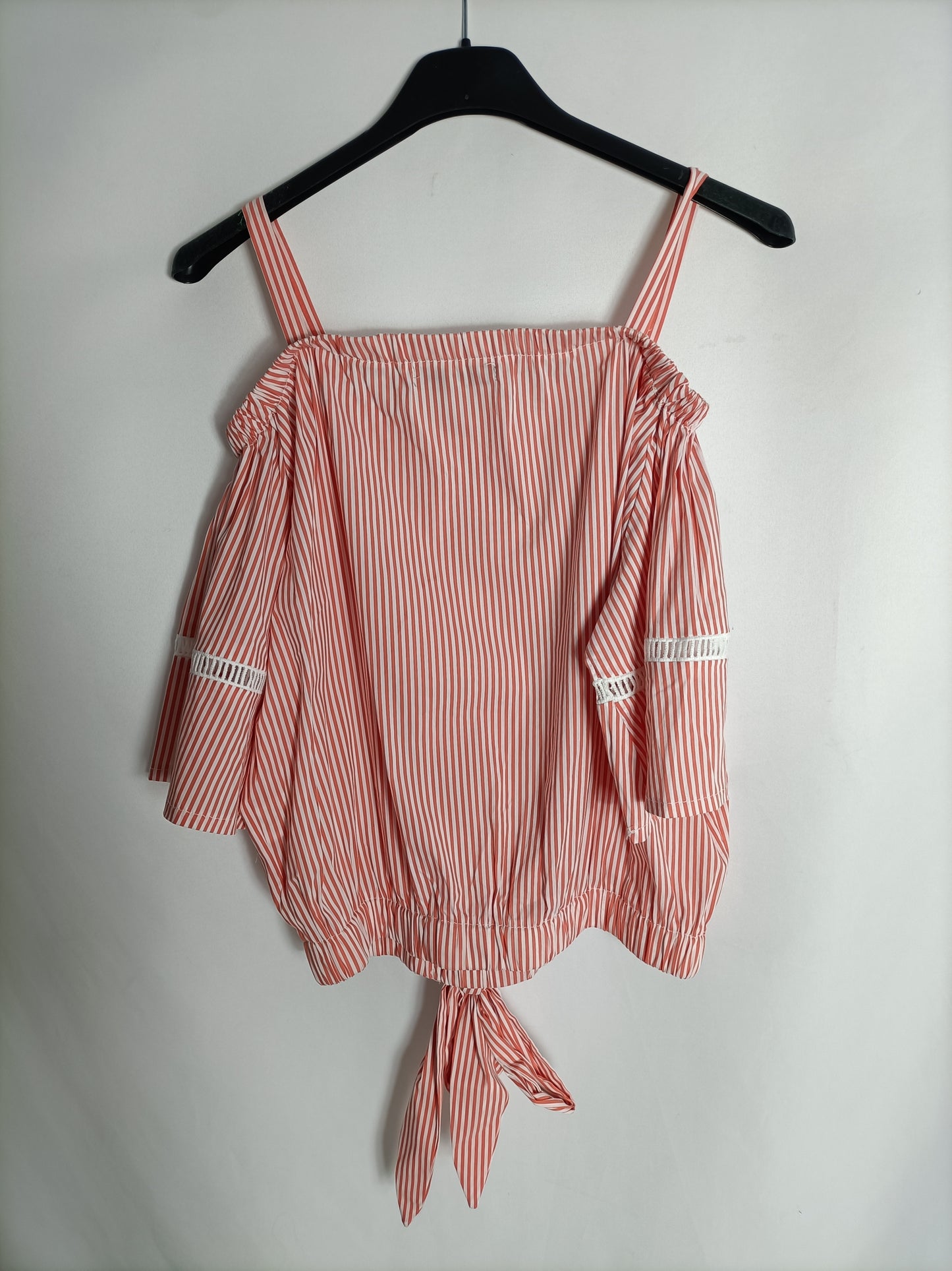 VINCEOTTO. Top rayas cuello barco T.s/m