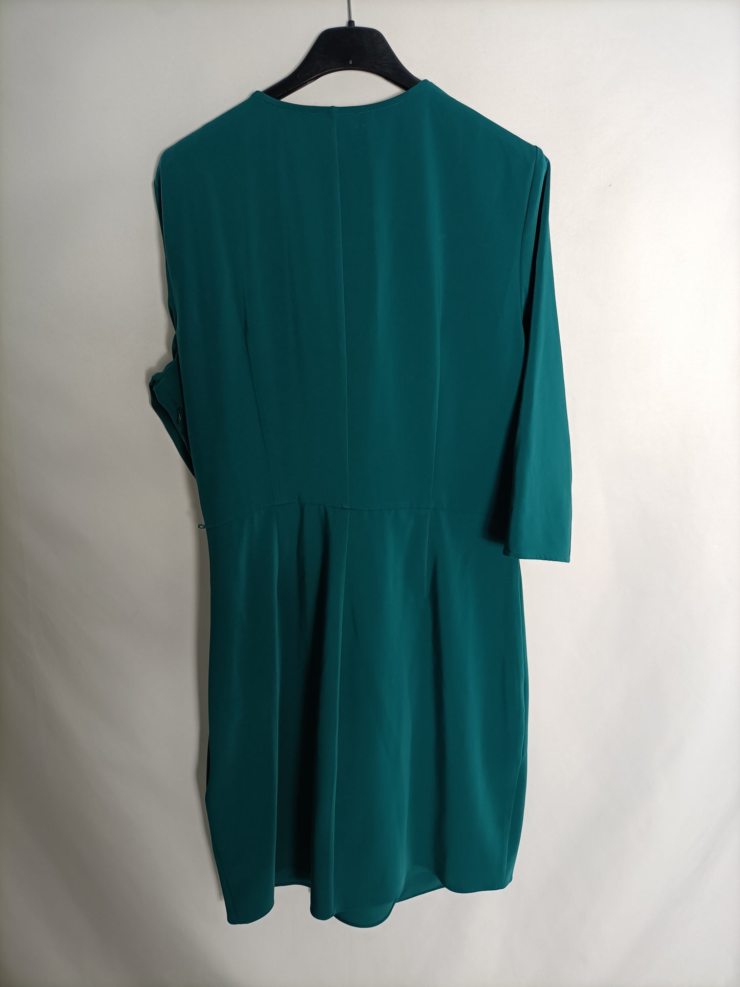 CORTEFIEL. Green wrap dress Tl