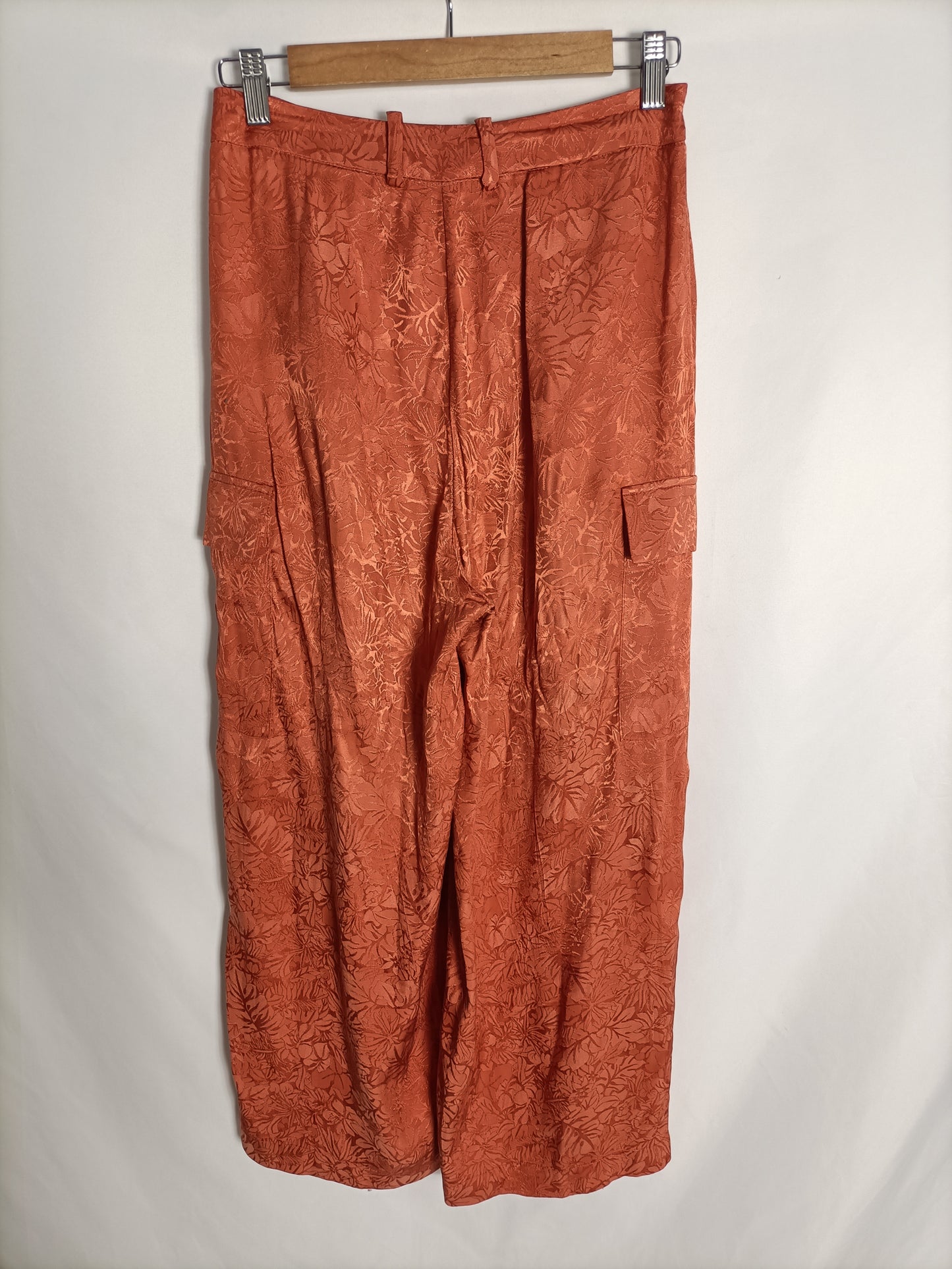 NÍCOLI. Pantalón teja bolsillos T.34