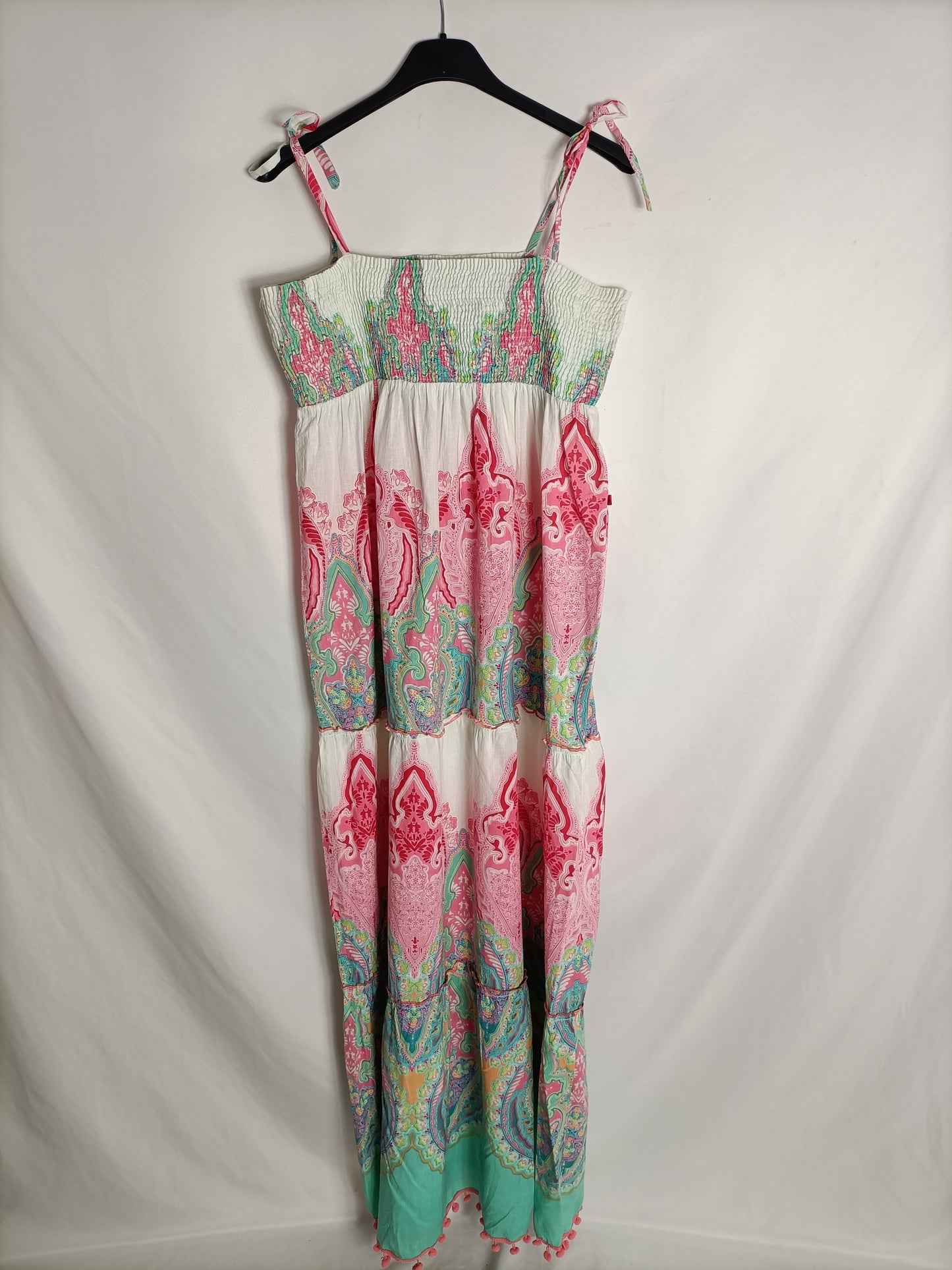 PEPITA PEREZ. Long printed Ts dress