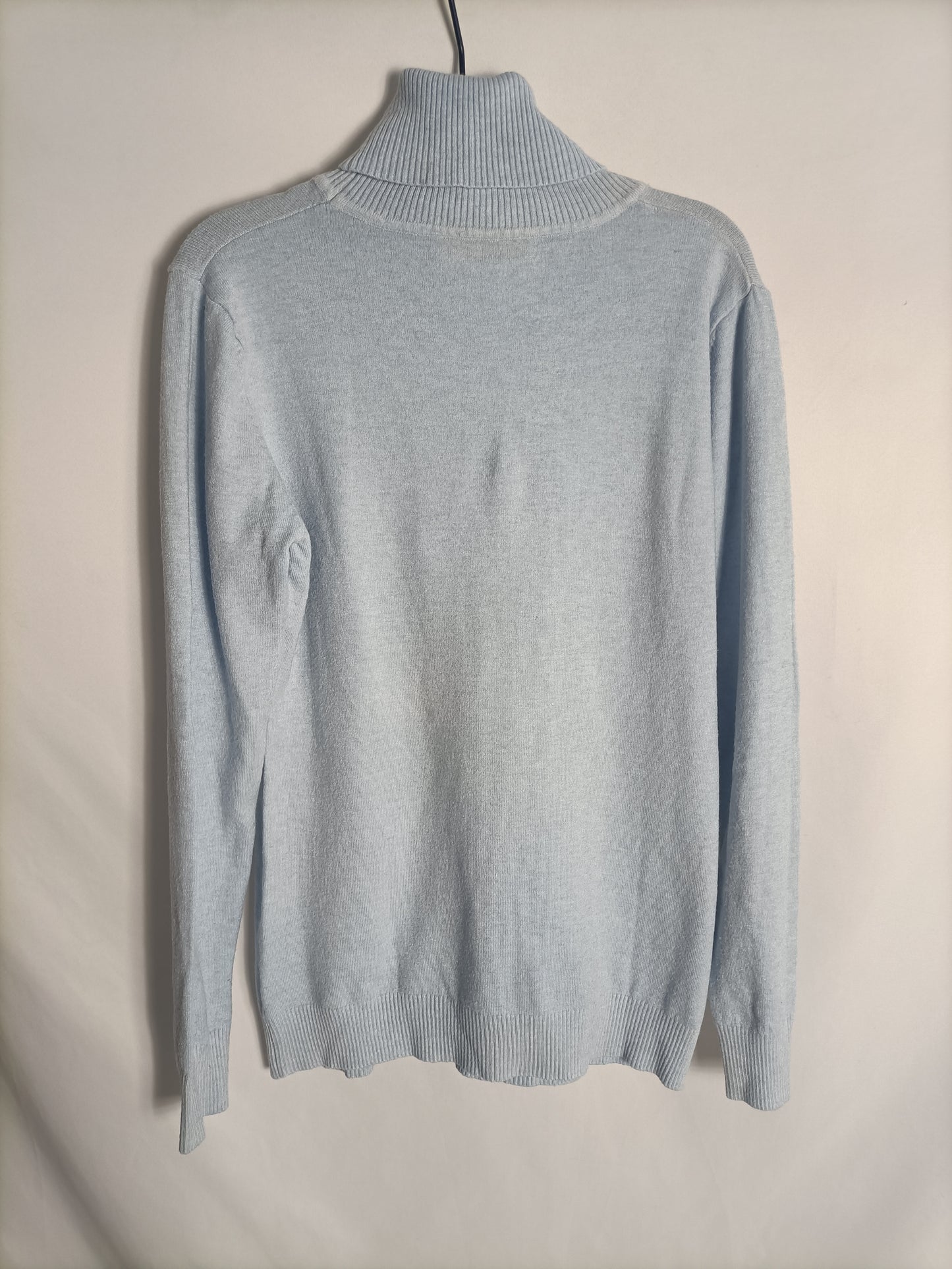 EVIS. Jersey azul cuello alto T.l/xl(m)