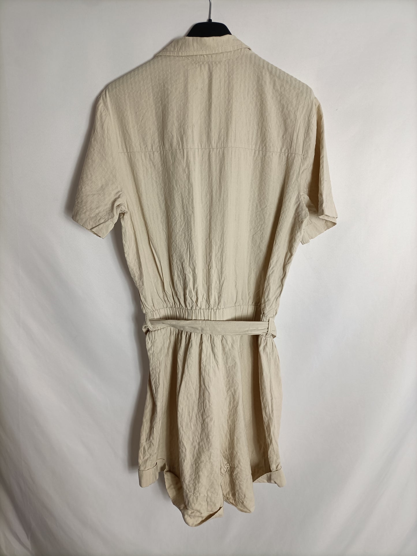 MANGO. Ts Saharan beige jumpsuit