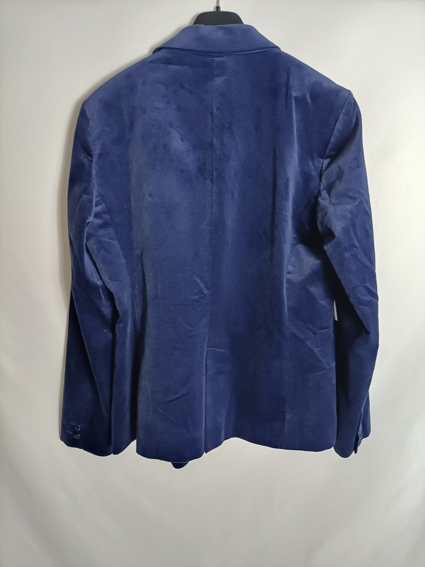 MASSIMO DUTTI. Purple velvet blazer, size 42(s)