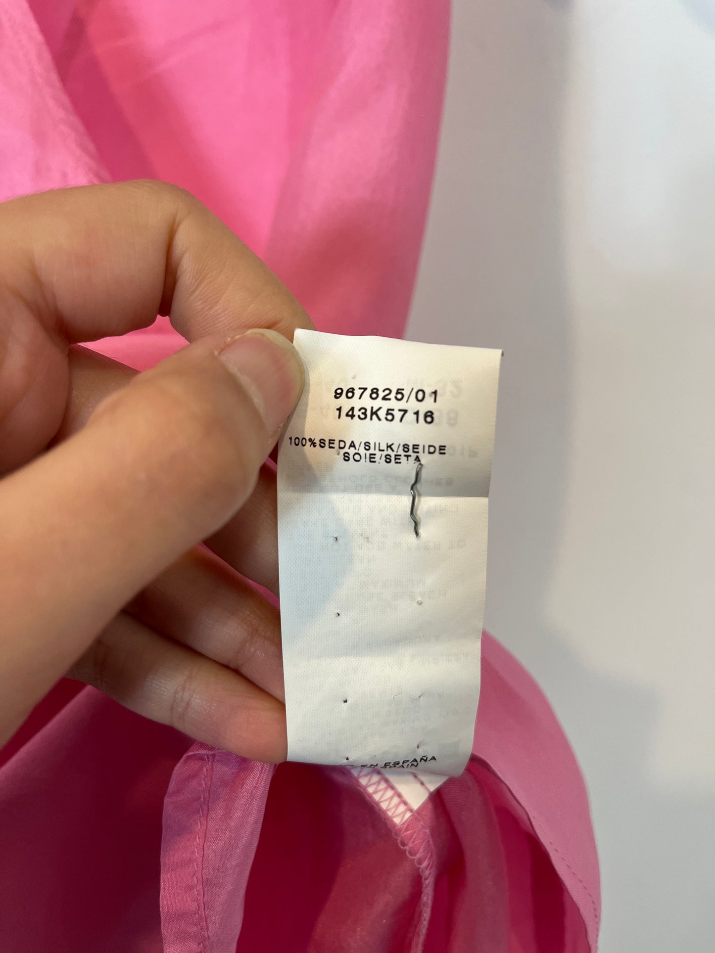 C2C. Silk wrap blouse. TM