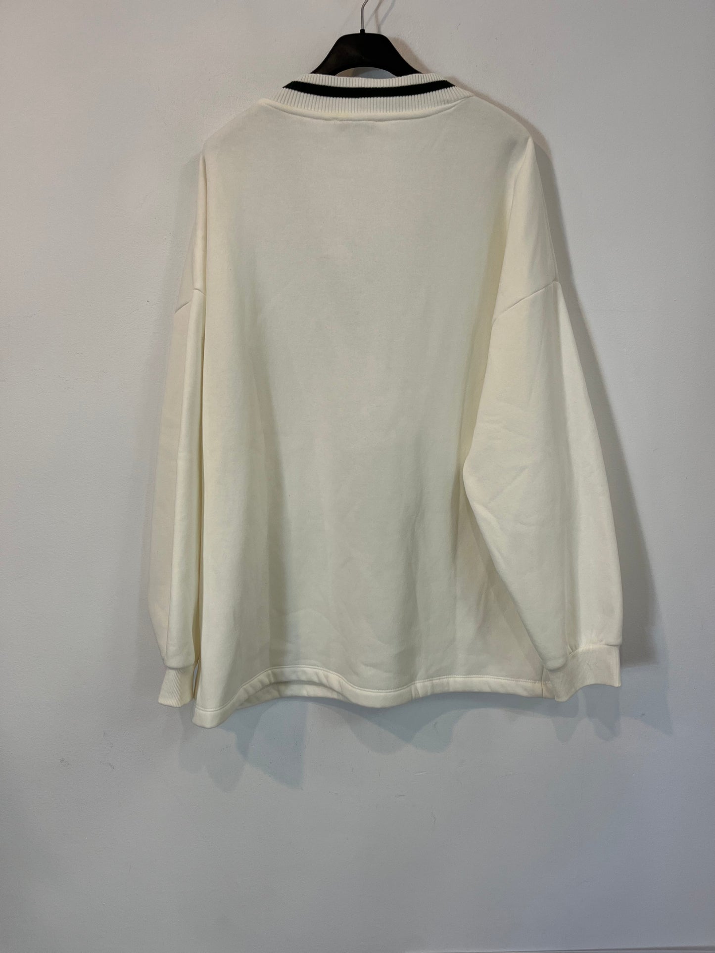 PRIMARK. Chaqueta blanca detalles T.m