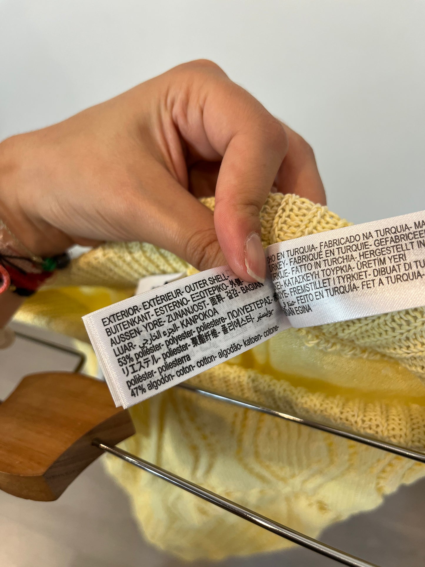 ZARA. Long crochet skirt. TS