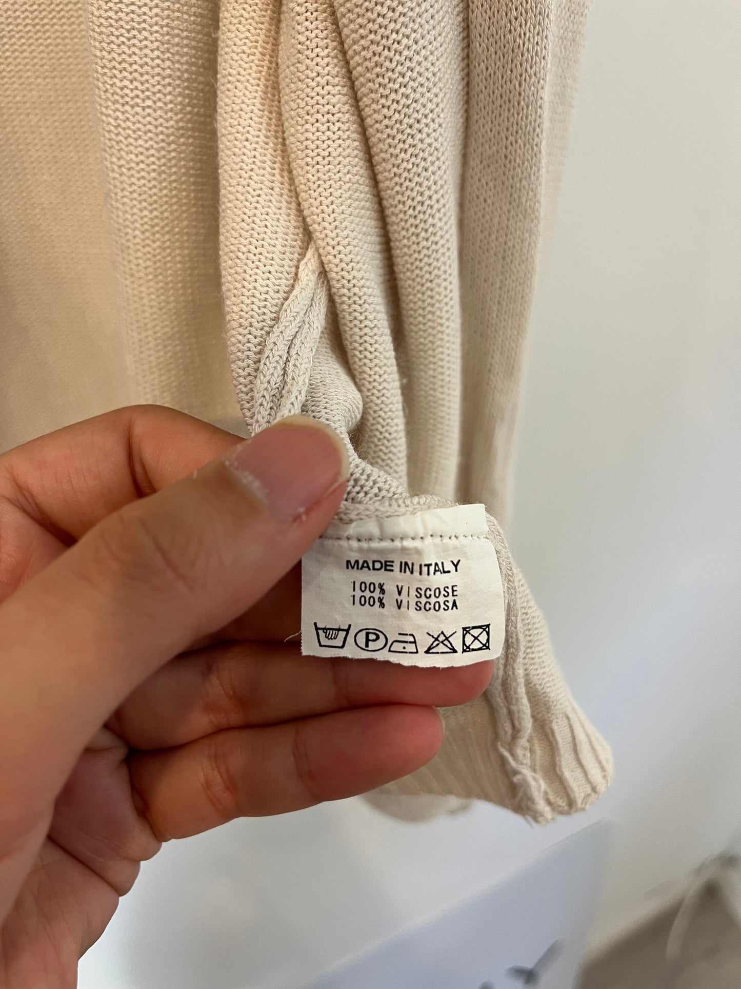 ZÚA. Chaqueta/kimono beige fluida. TS/M