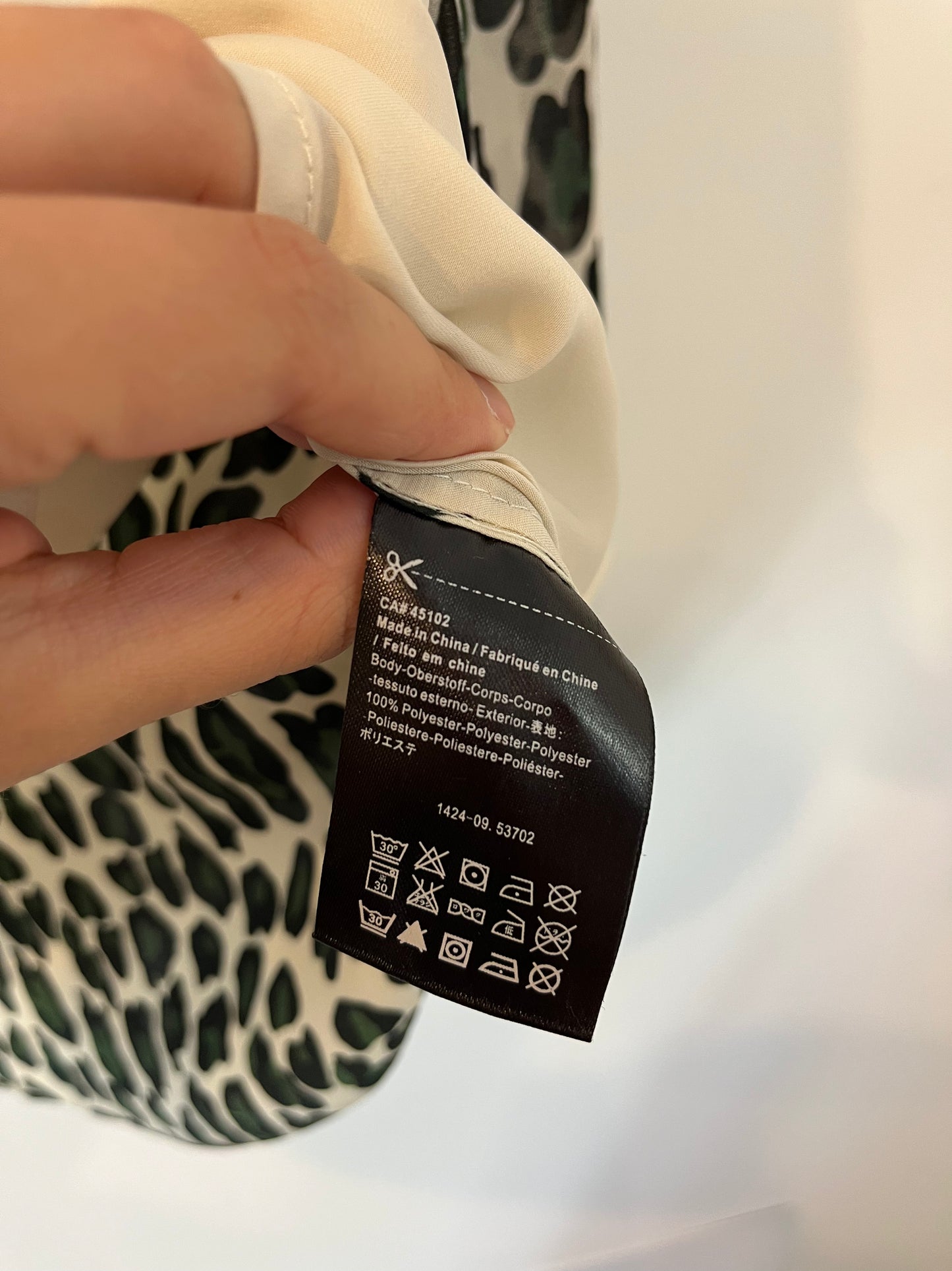 MAISON SCOTCH. Top fluido estampado. T 3 (M/L)