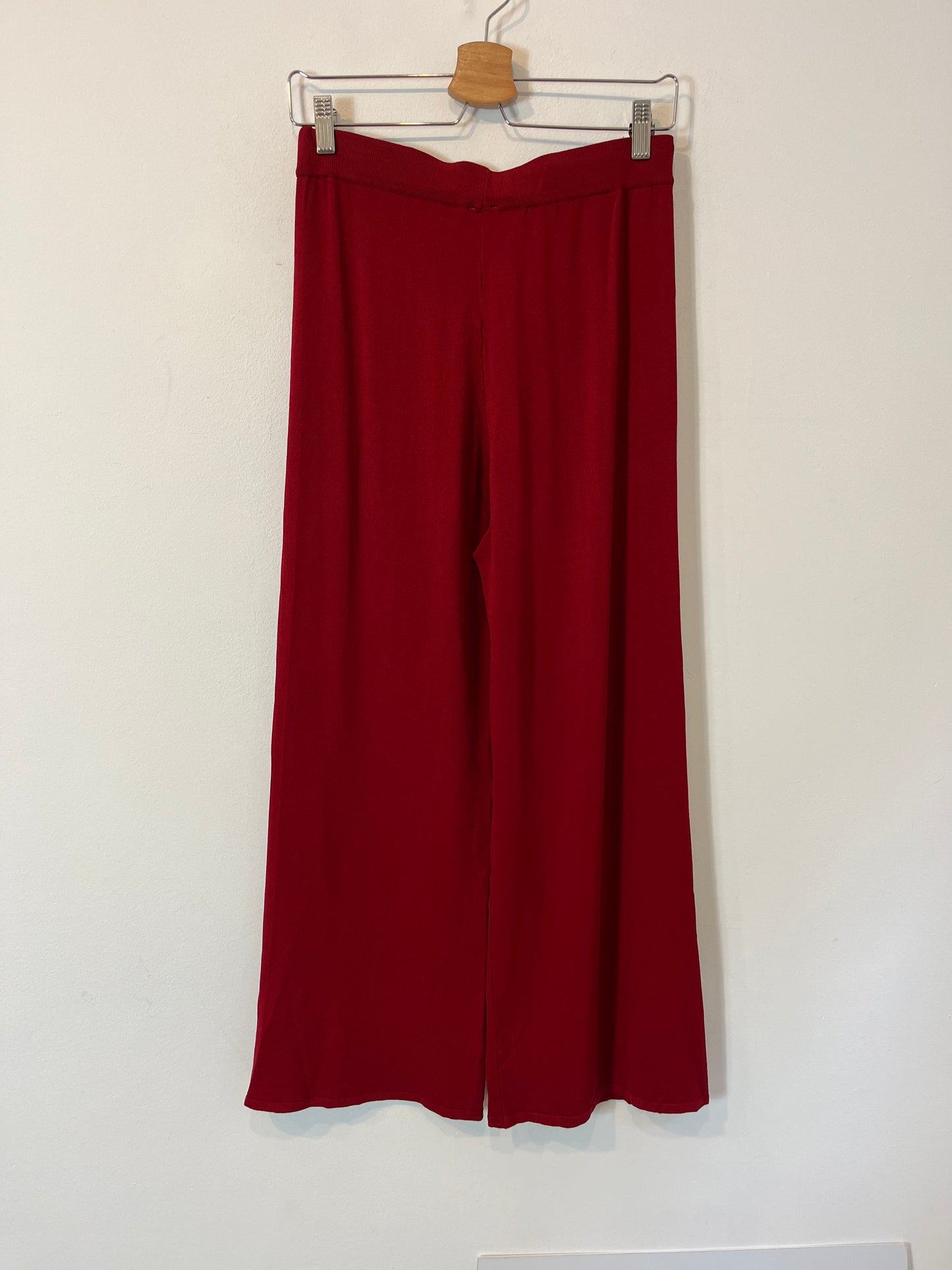 ZÚA. Wine-colored knit pants. YOU (S)