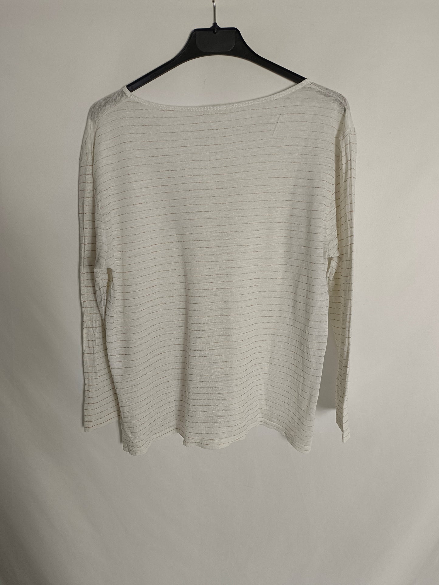 ESE O ESE. Camiseta blanca lino T.s