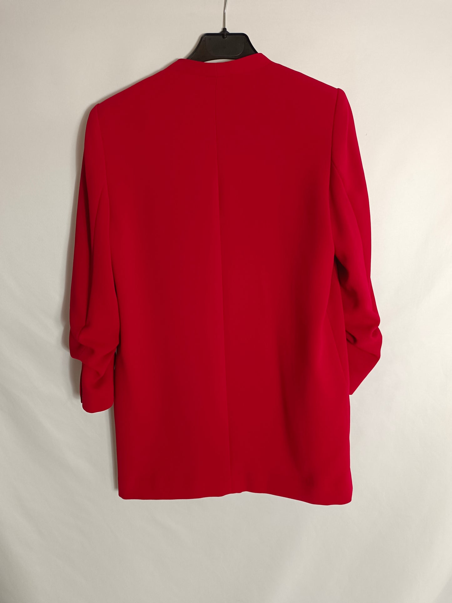 MANGO. blazer fina roja T.xs