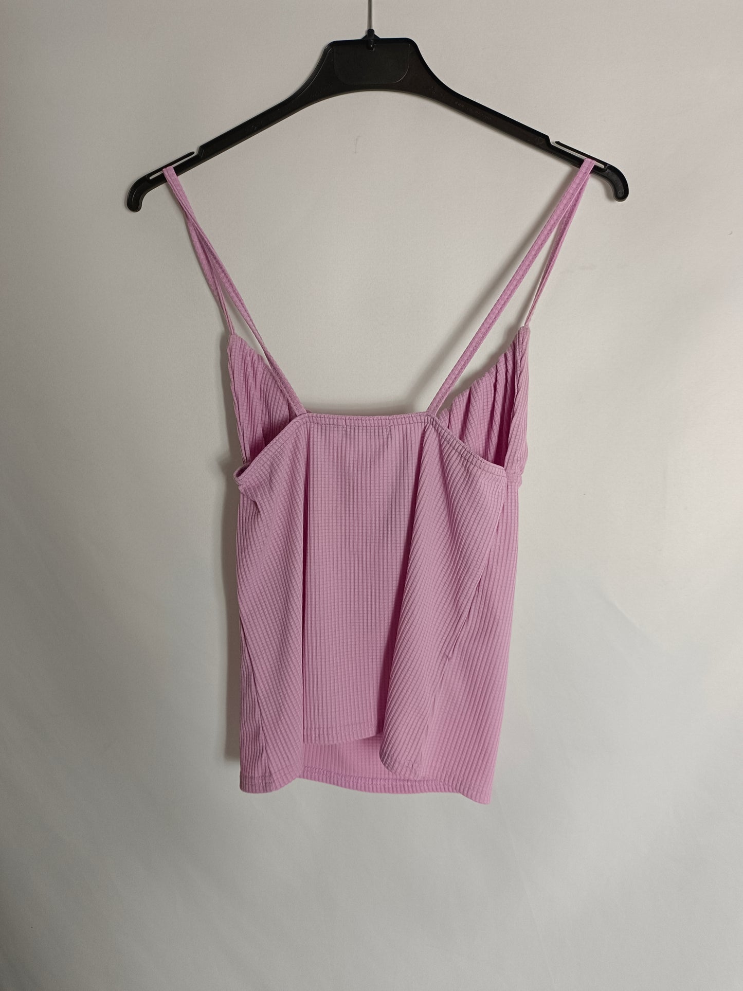 PRETTYLITTLETHING. Pink stretch top, size 38