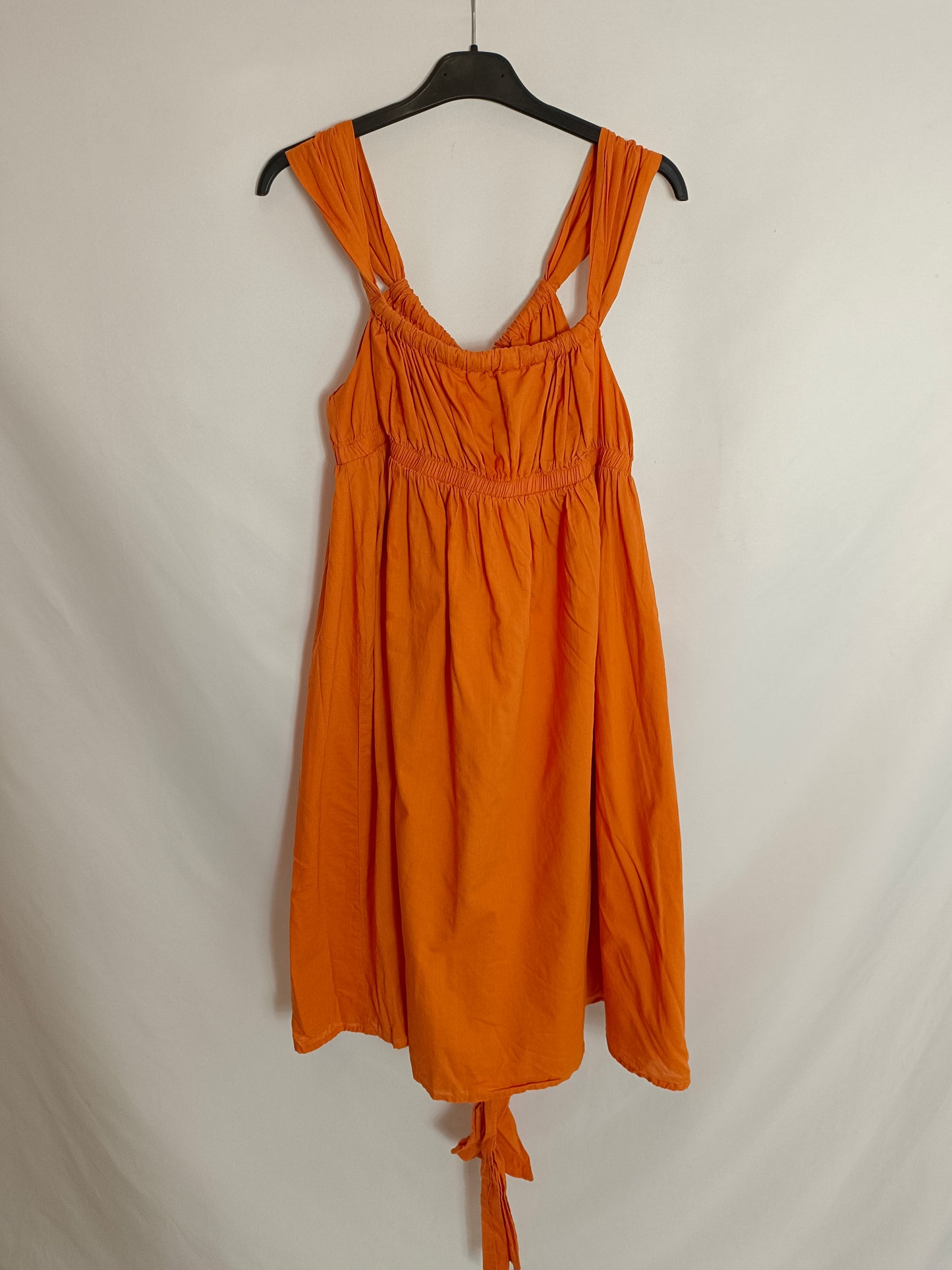INTROPIA. Short orange dress size 38 (tara)
