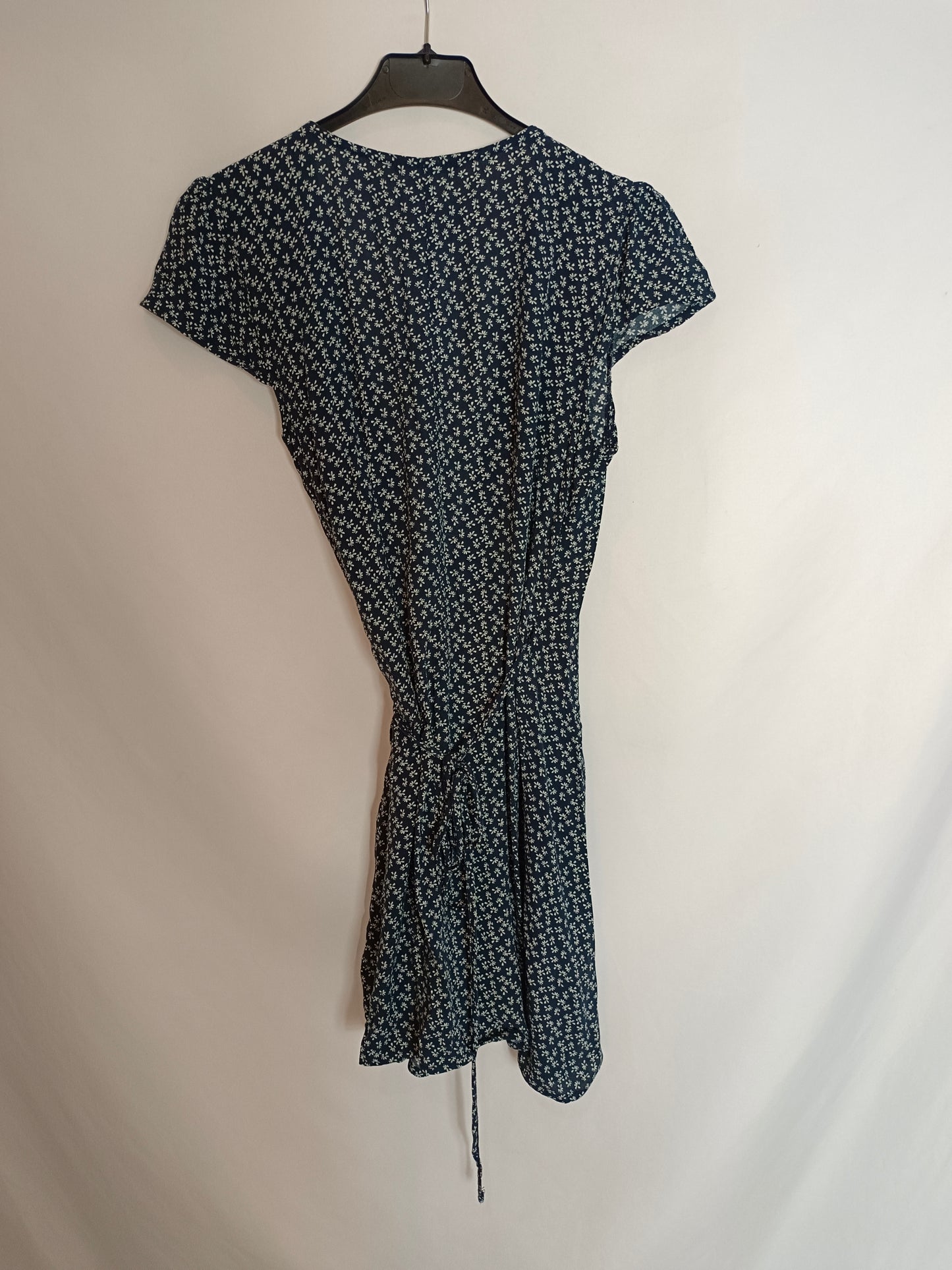 BRANDY MELVILLE. Blue floral dress S.xs/s