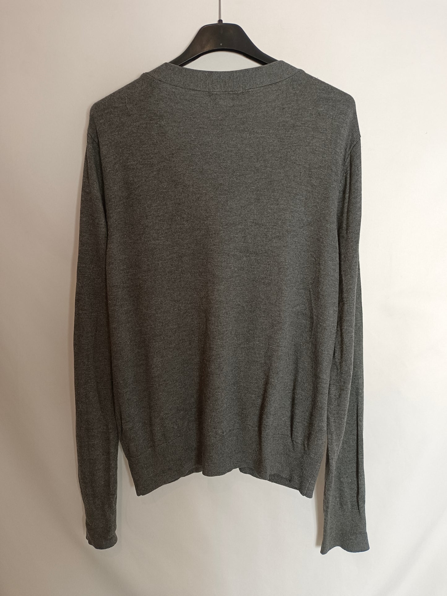 H&M. Grey Knit Cardigan Tm