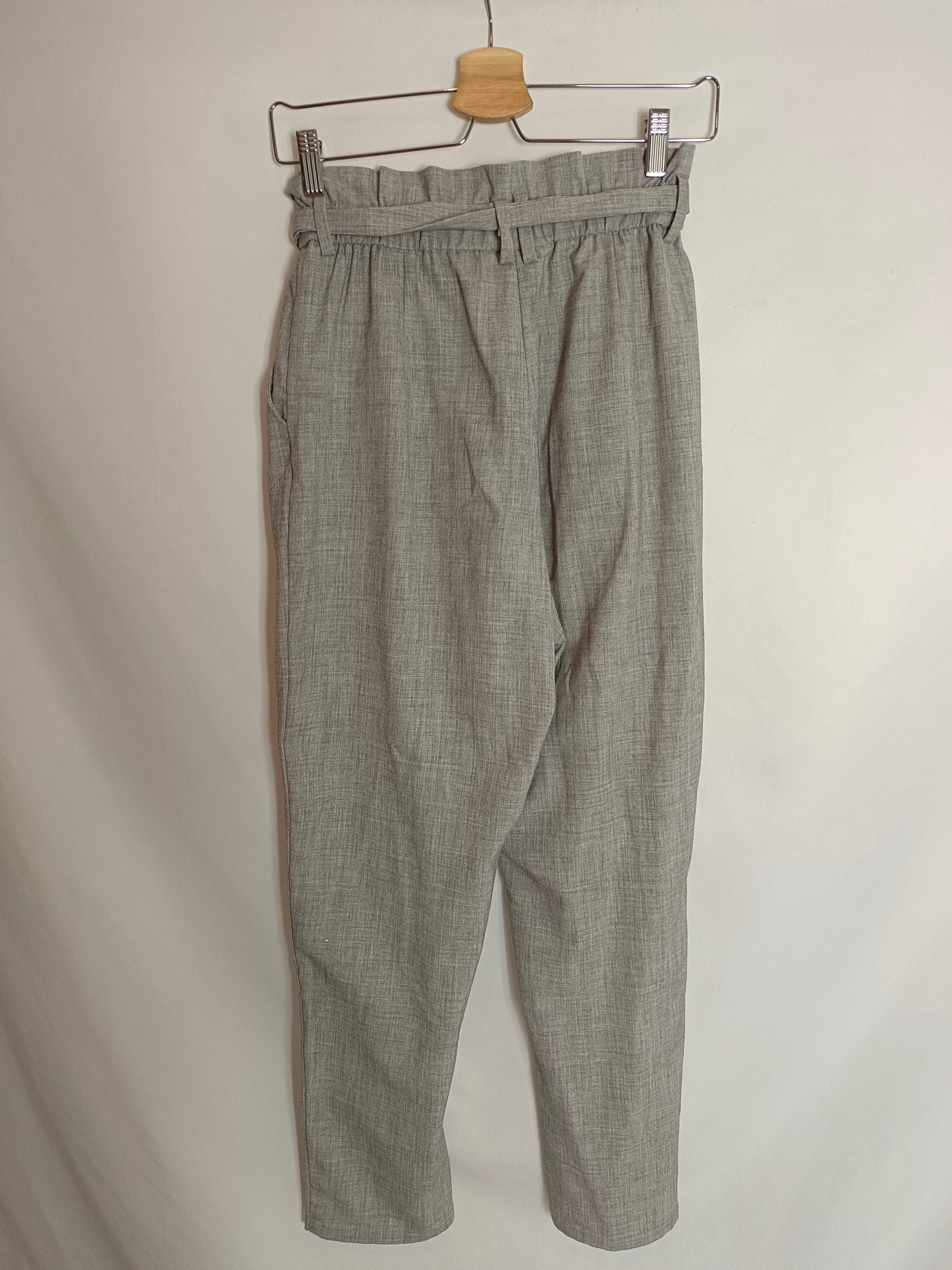 H&M. Grey fluid trousers size 38