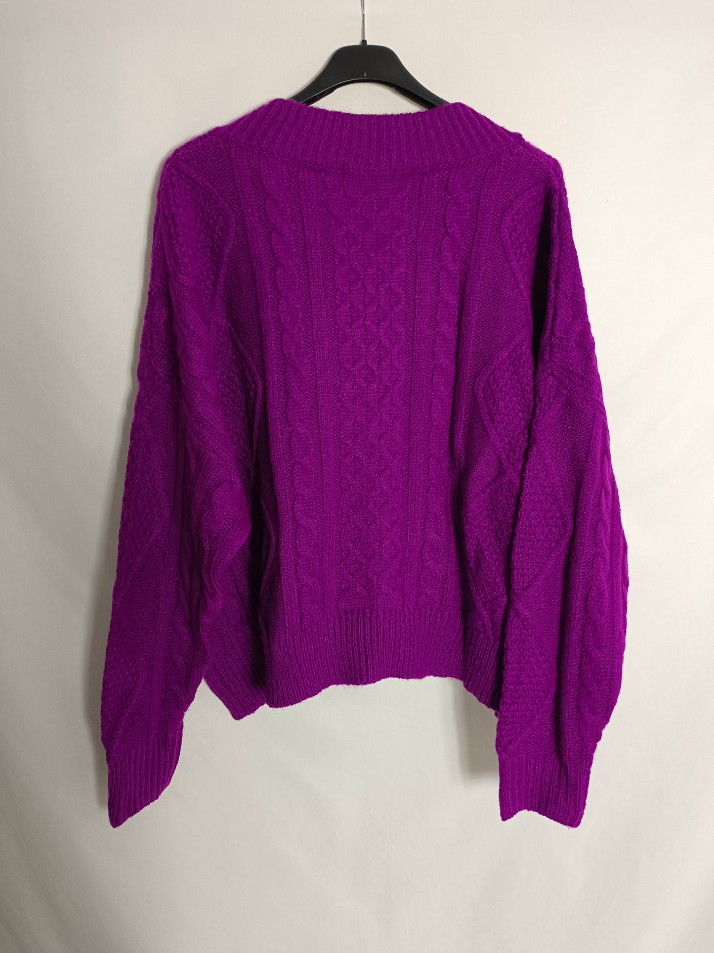 SHEIN. Jersey ochos morados T.xl