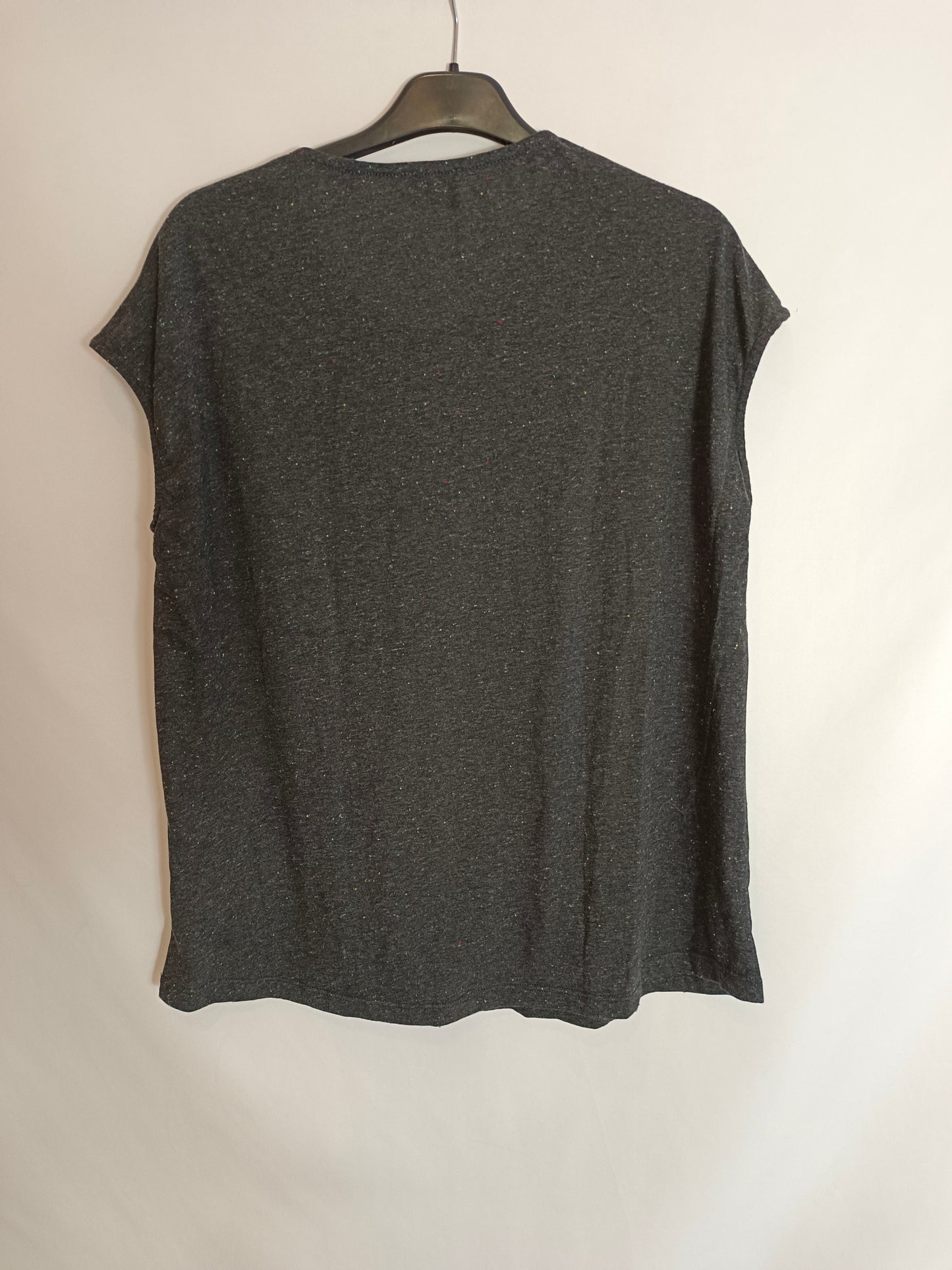 BIMBA Y LOLA. Grey sequin T-shirt TM