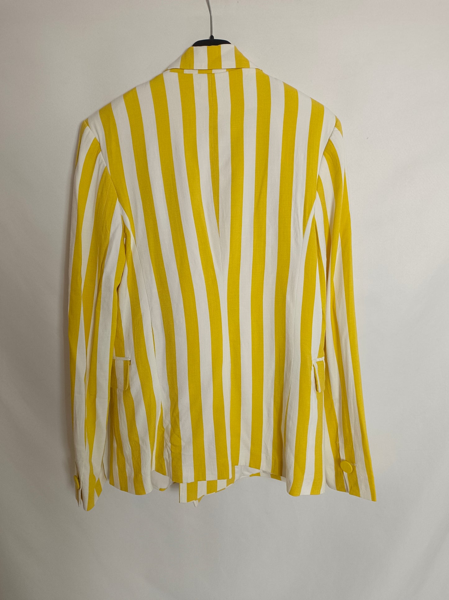 BERSHKA. Flowy striped blazer Tl