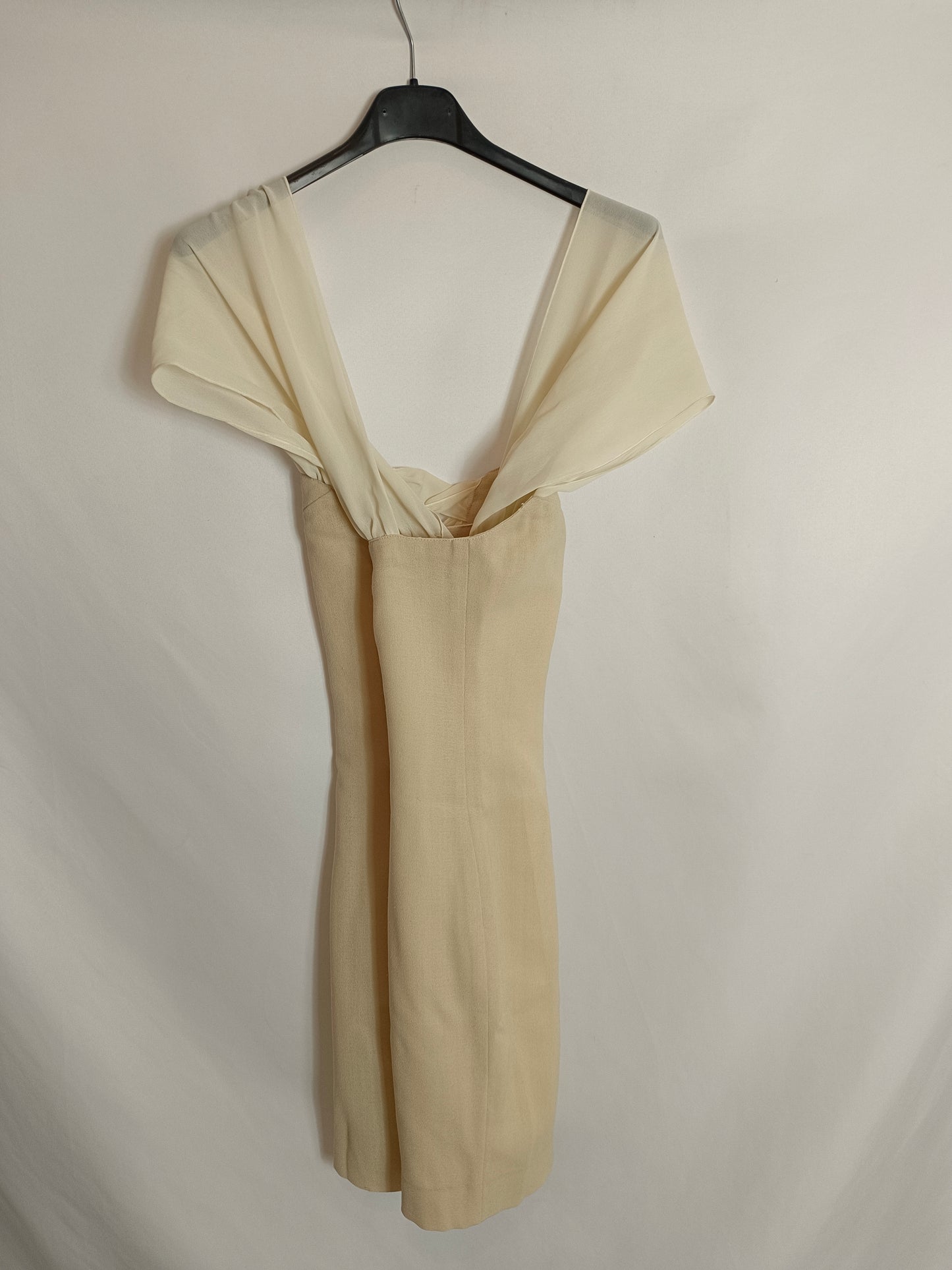 THE BLOCK. Beige strappy dress (xs/s)