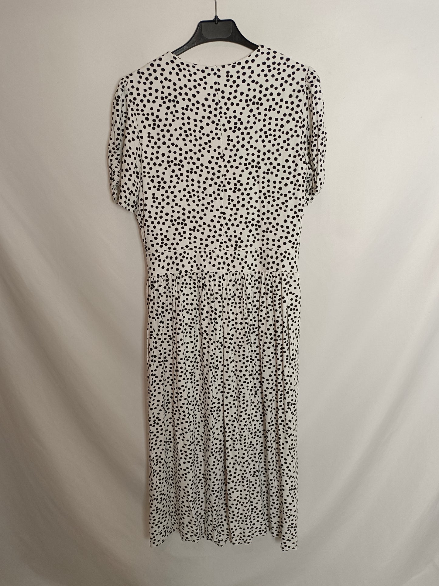 OTHERS. White polka dot midi dress Tu(s/m)