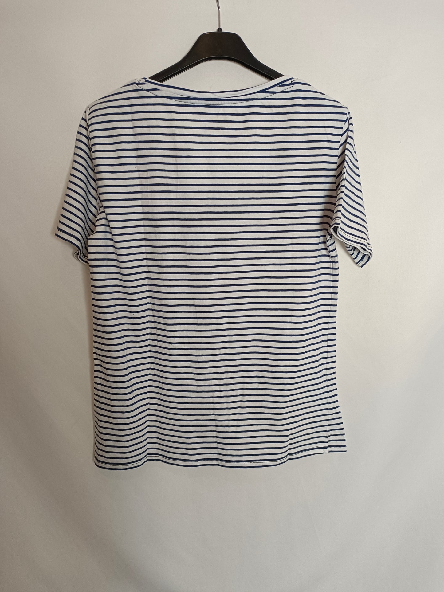 CORTEFIEL. Camiseta rayas marineras T.s