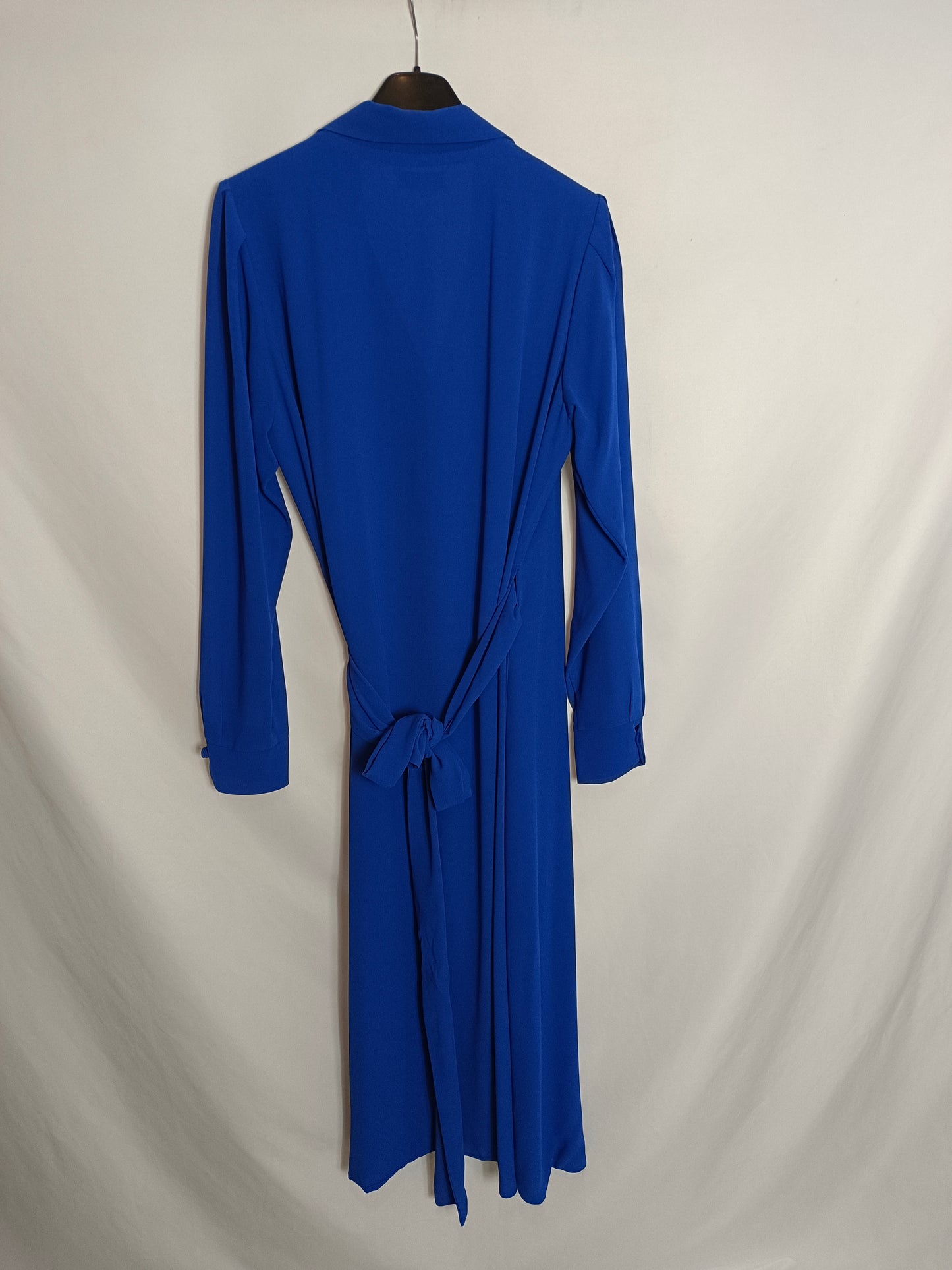 BIMANI. Blue wrap dress Tm